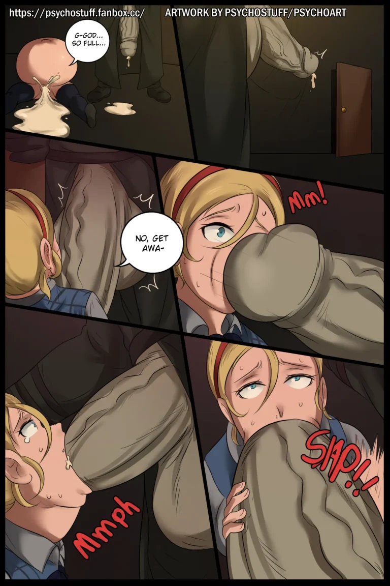 Confronting Mr. X porn comic picture 5