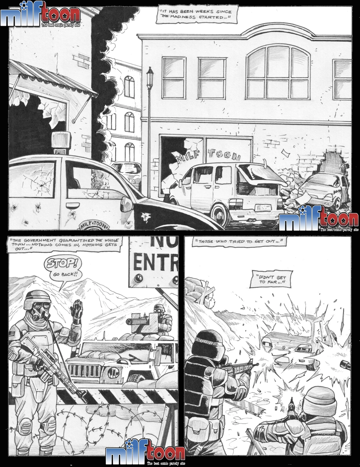 Contains Virus Zombies porn comic picture 1
