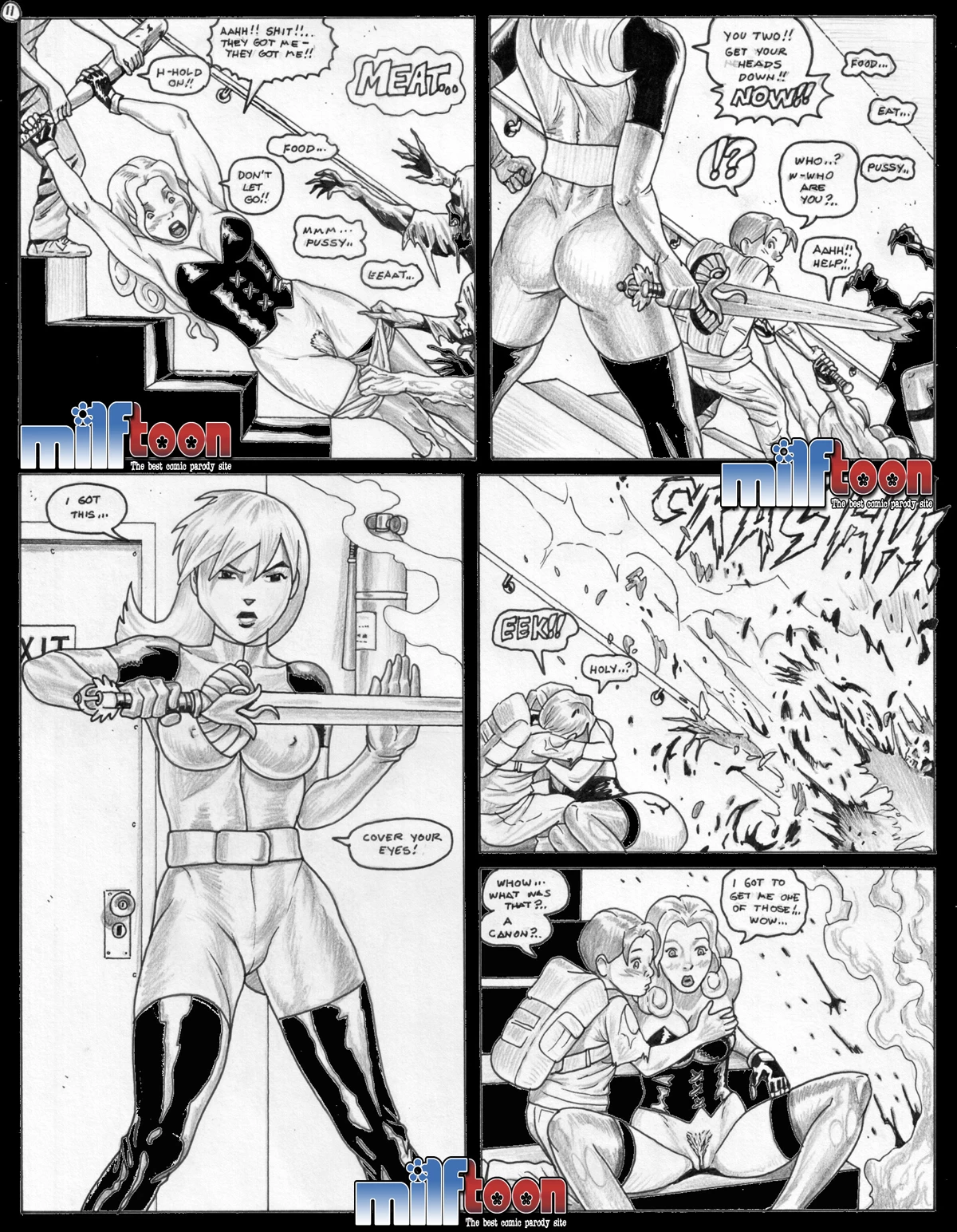 Contains Virus Zombies porn comic picture 11