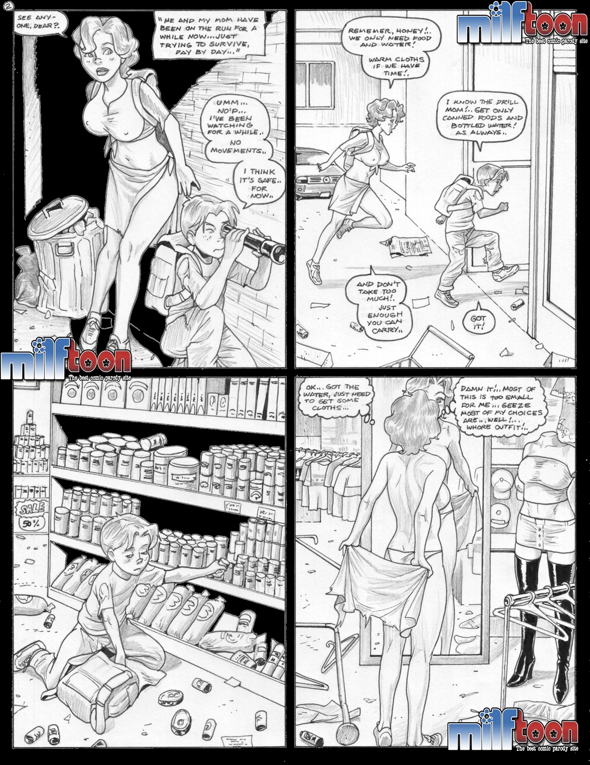 Contains Virus Zombies porn comic picture 2