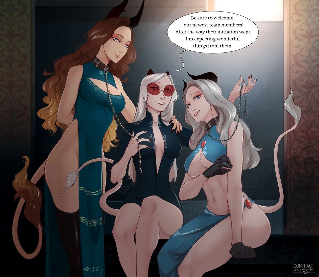 Contract with Serafine and Ailana porn comic picture 15