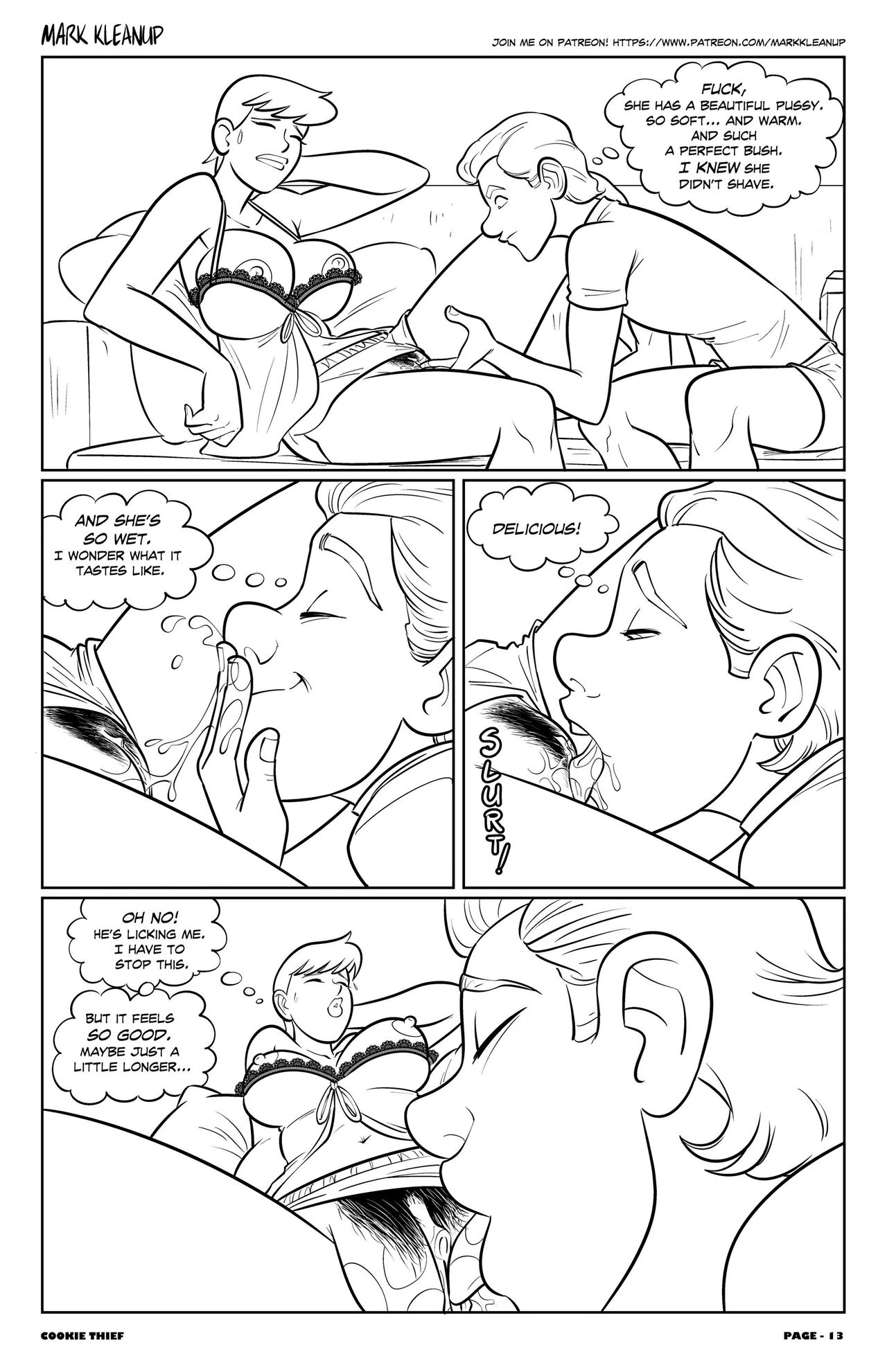 Cookie Thief porn comic picture 14