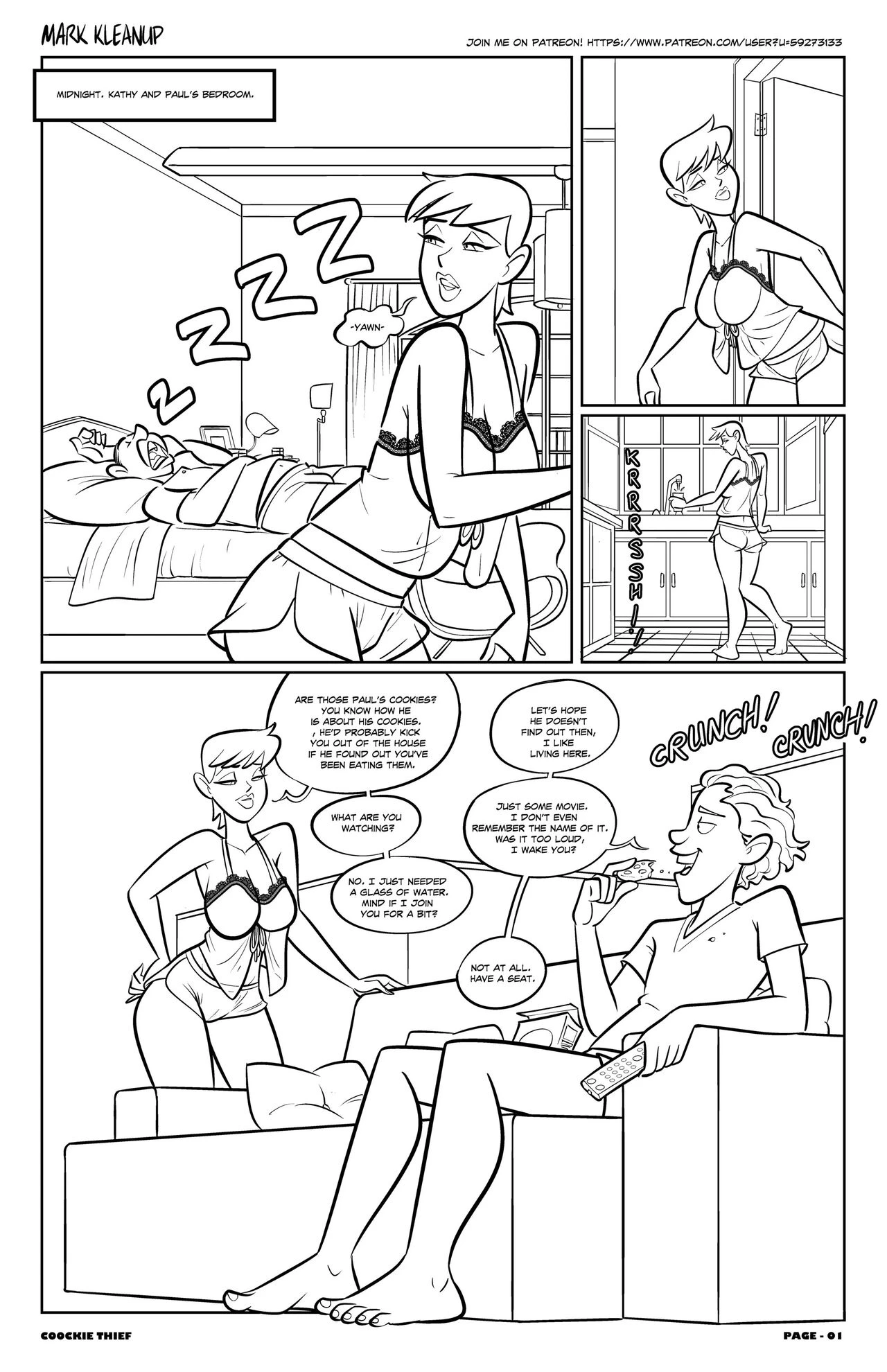 Cookie Thief porn comic picture 2