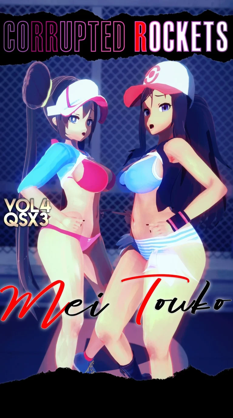 Corrupted Rockkets 4 - Touko on Private Beach! porn comic picture 1
