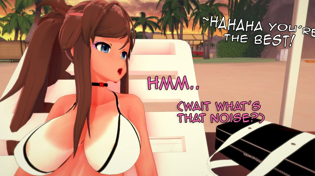 Corrupted Rockkets 4 - Touko on Private Beach! porn comic picture 14