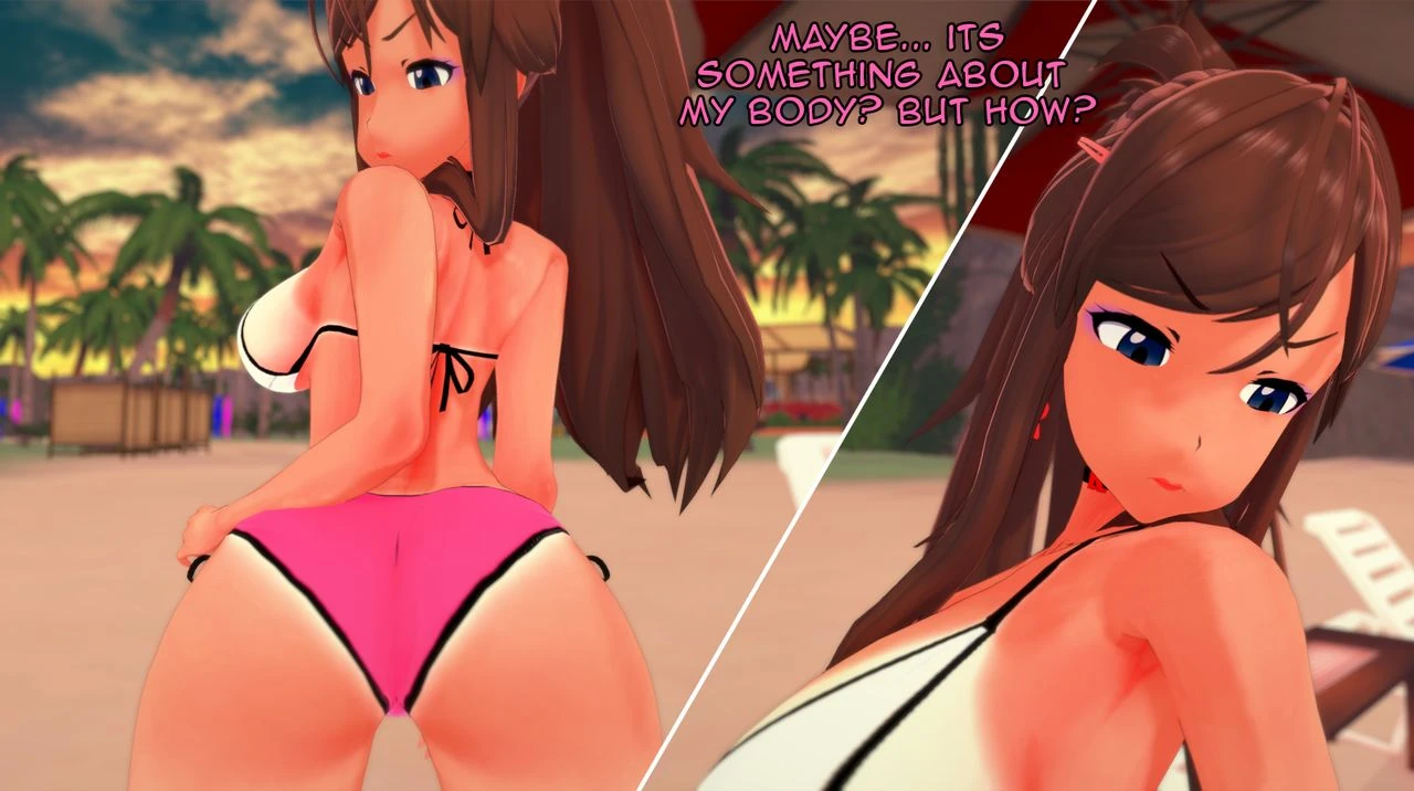 Corrupted Rockkets 4 - Touko on Private Beach! porn comic picture 20