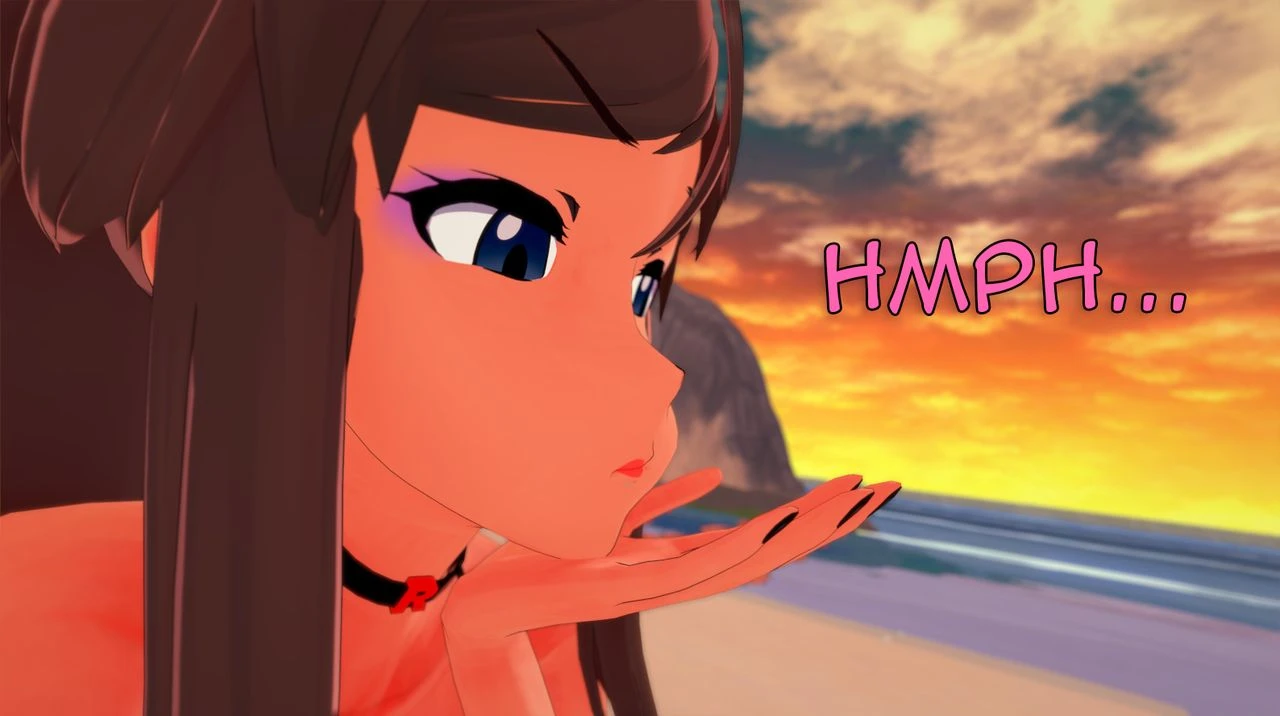 Corrupted Rockkets 4 - Touko on Private Beach! porn comic picture 21