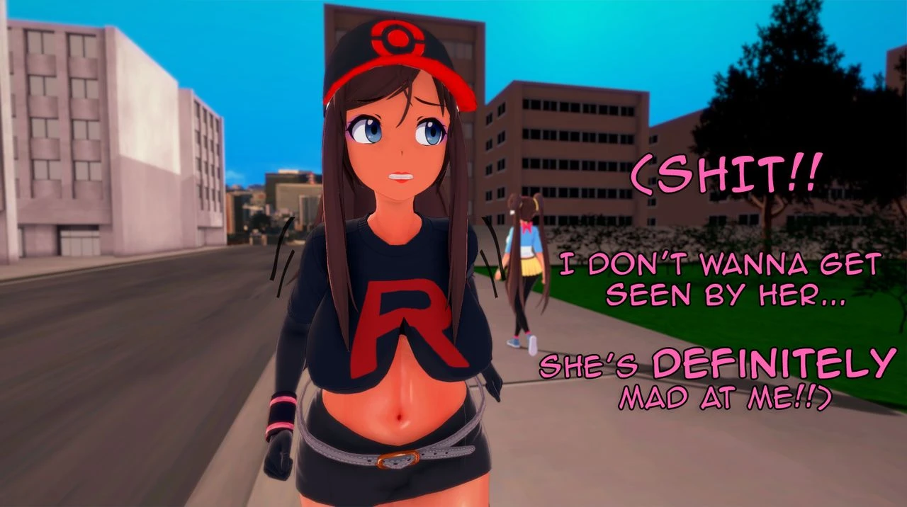 Corrupted Rockkets 4 - Touko on Private Beach! porn comic picture 34