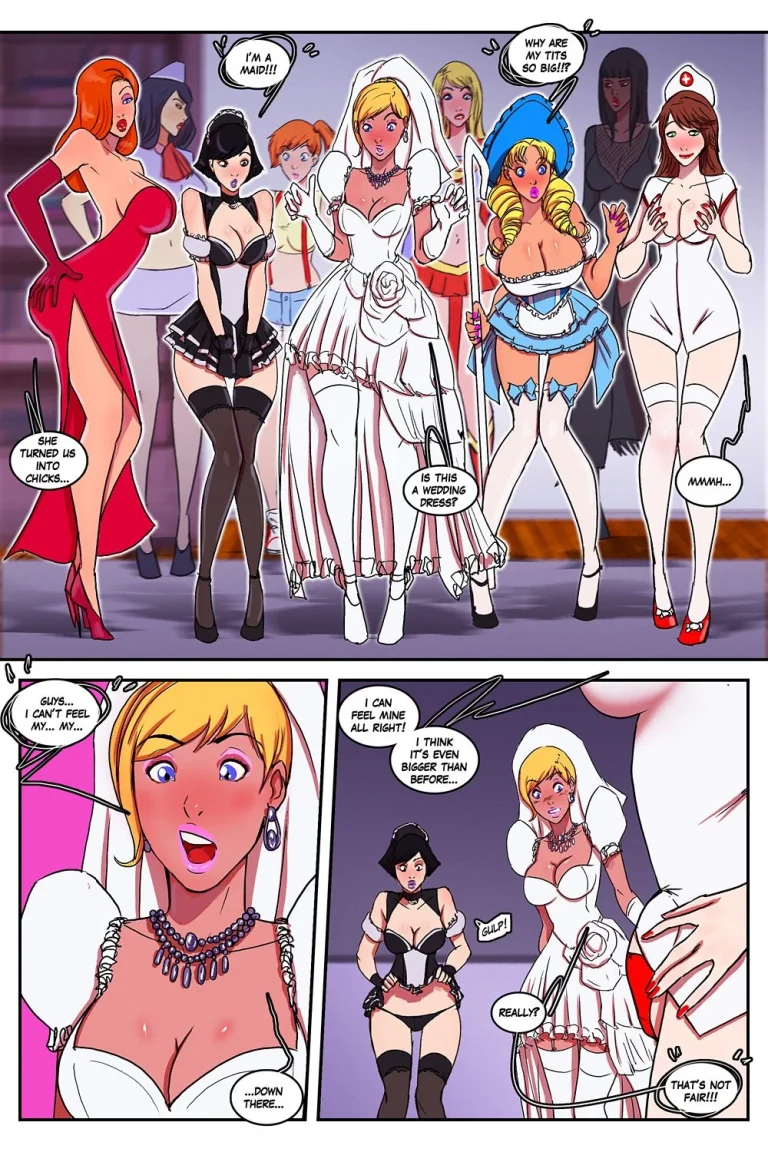 Costume Party Extravaganza 1-3 porn comic picture 4