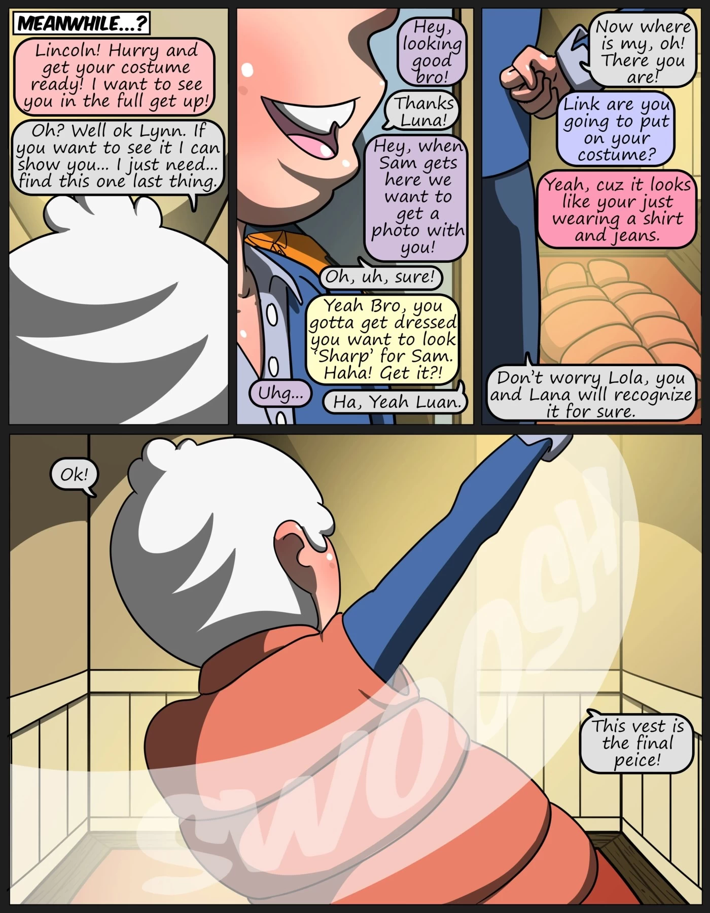 Costume Time porn comic picture 14