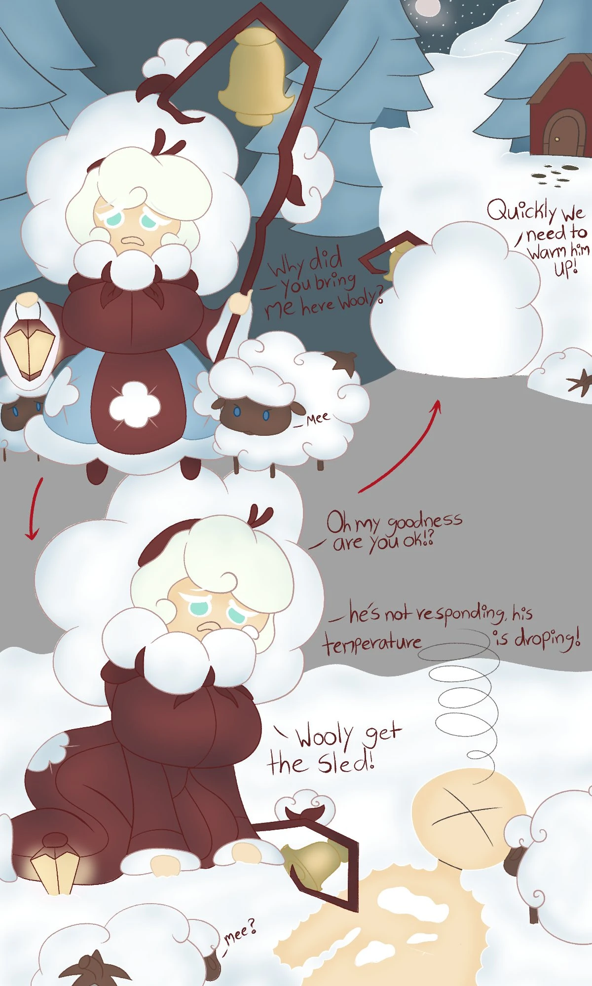 Cotton cookie unfreezes you porn comic picture 1