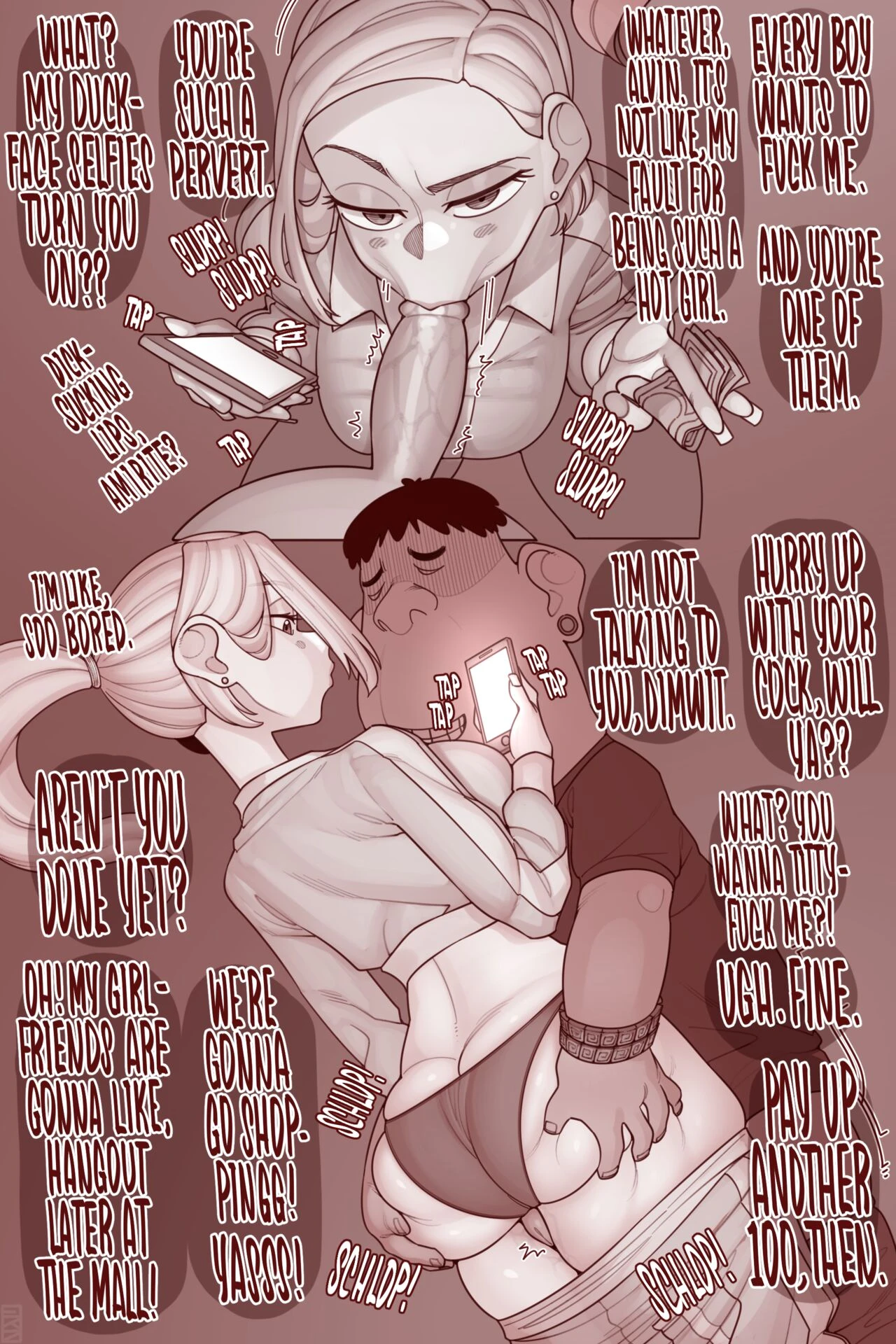 Courtney Babcock porn comic picture 2