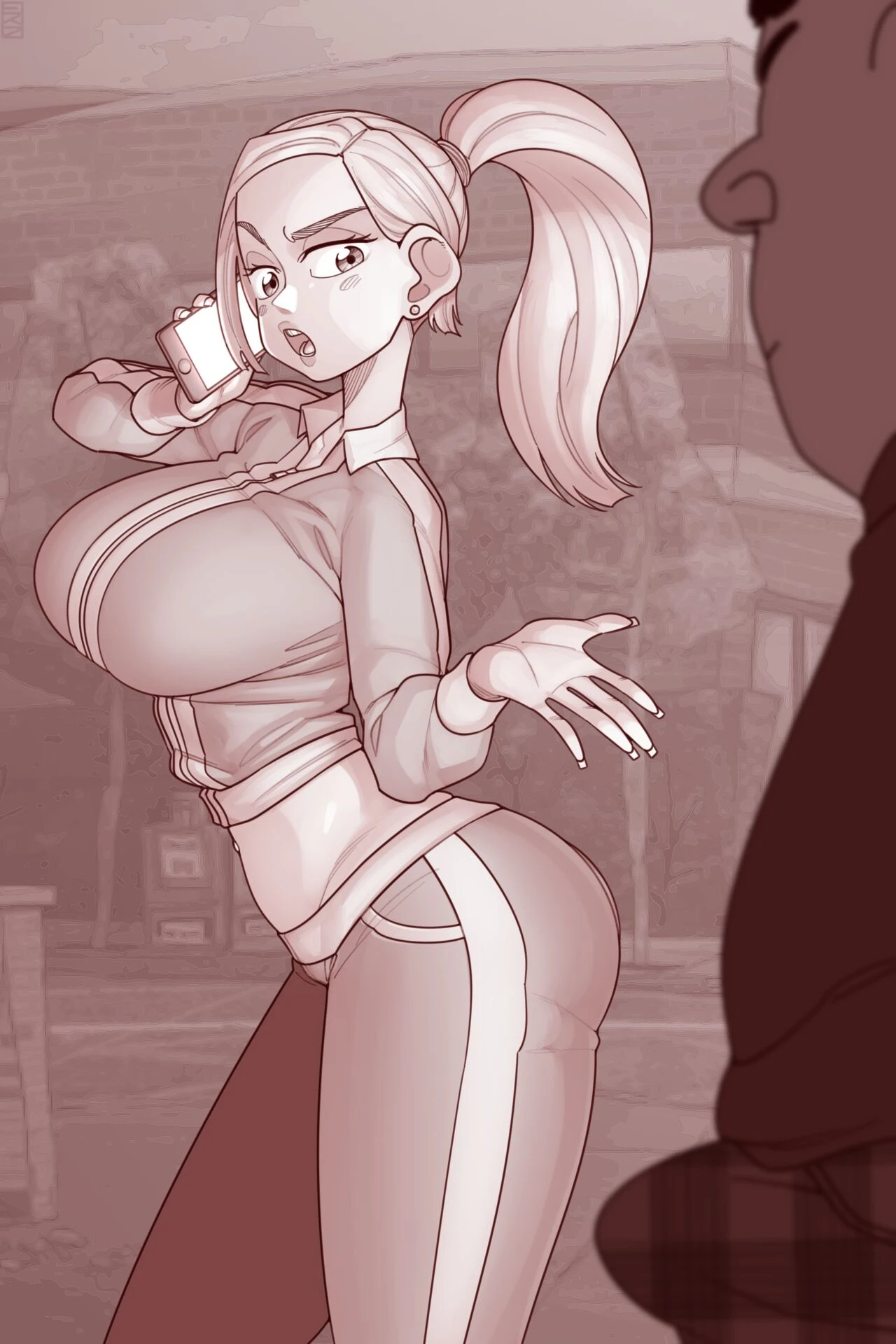 Courtney Babcock porn comic picture 4