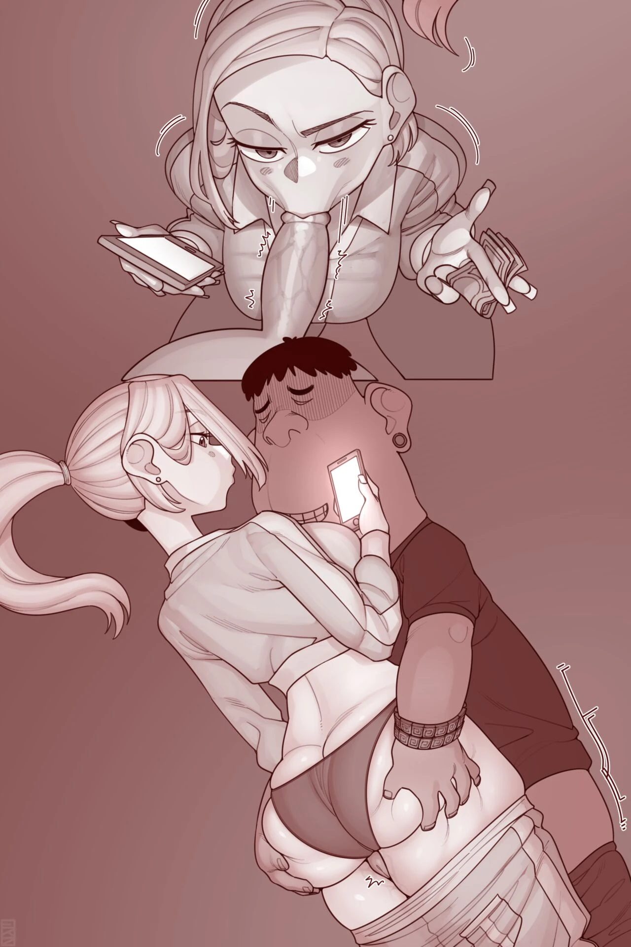 Courtney Babcock porn comic picture 5