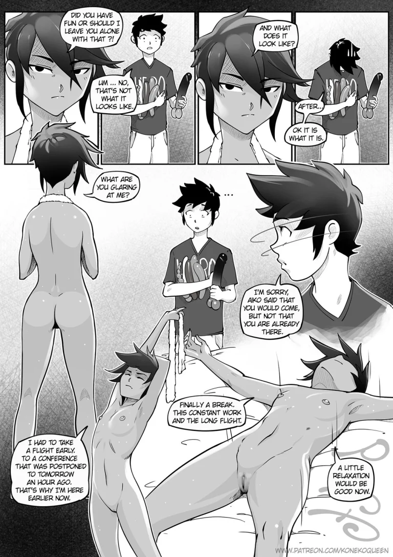 Cousin Visit porn comic picture 4