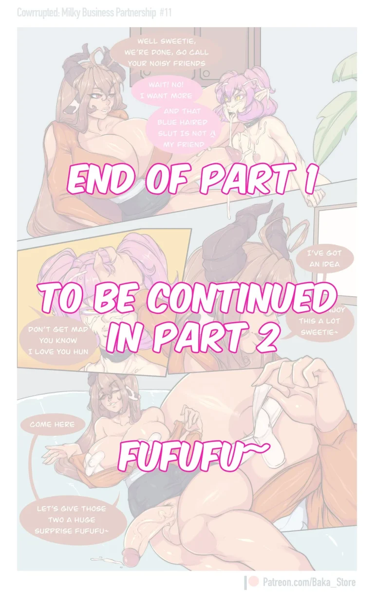 COWRRUPTED. Milky Business Partnership porn comic picture 15