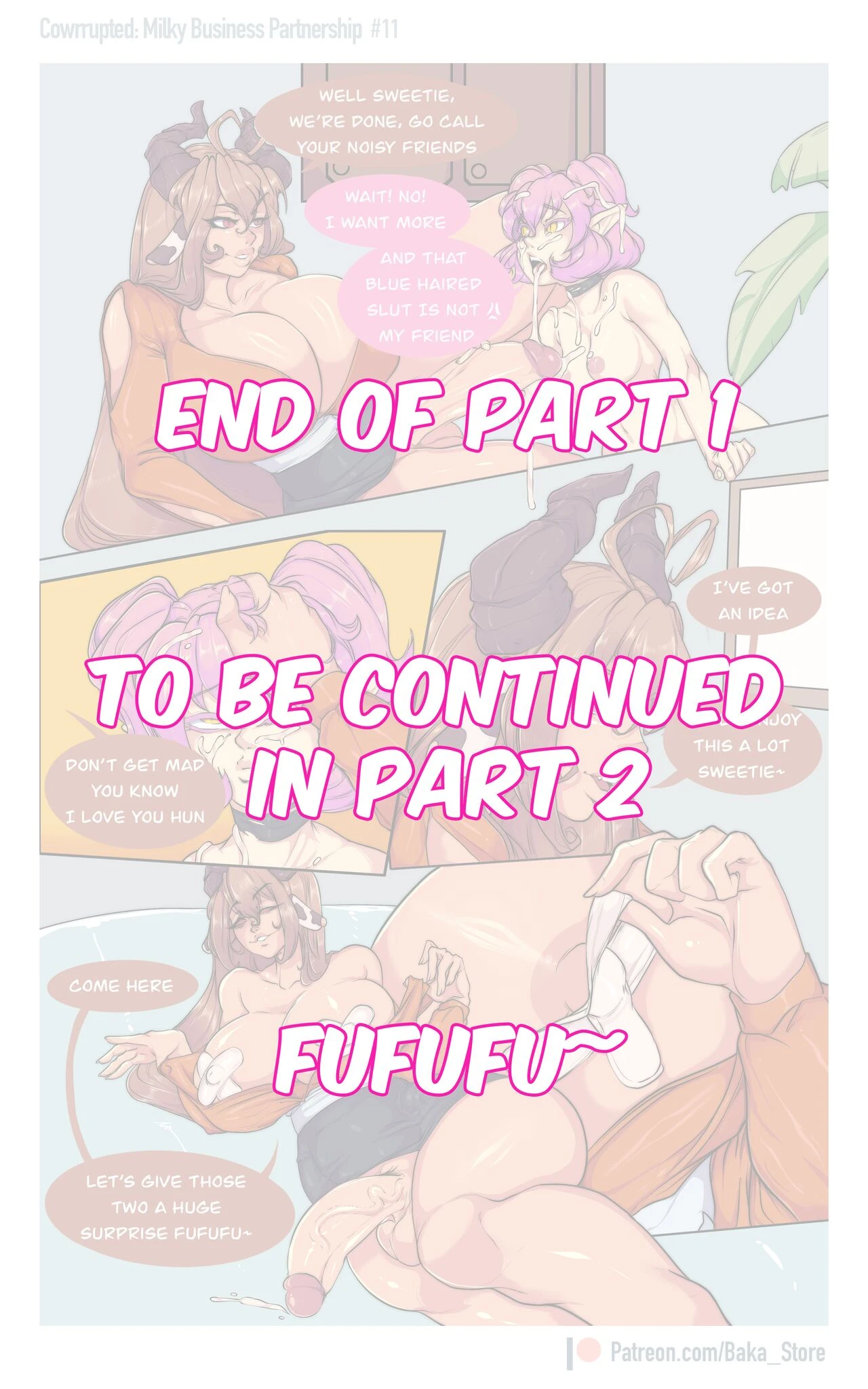 COWRRUPTED. Milky Business Partnership porn comic picture 15