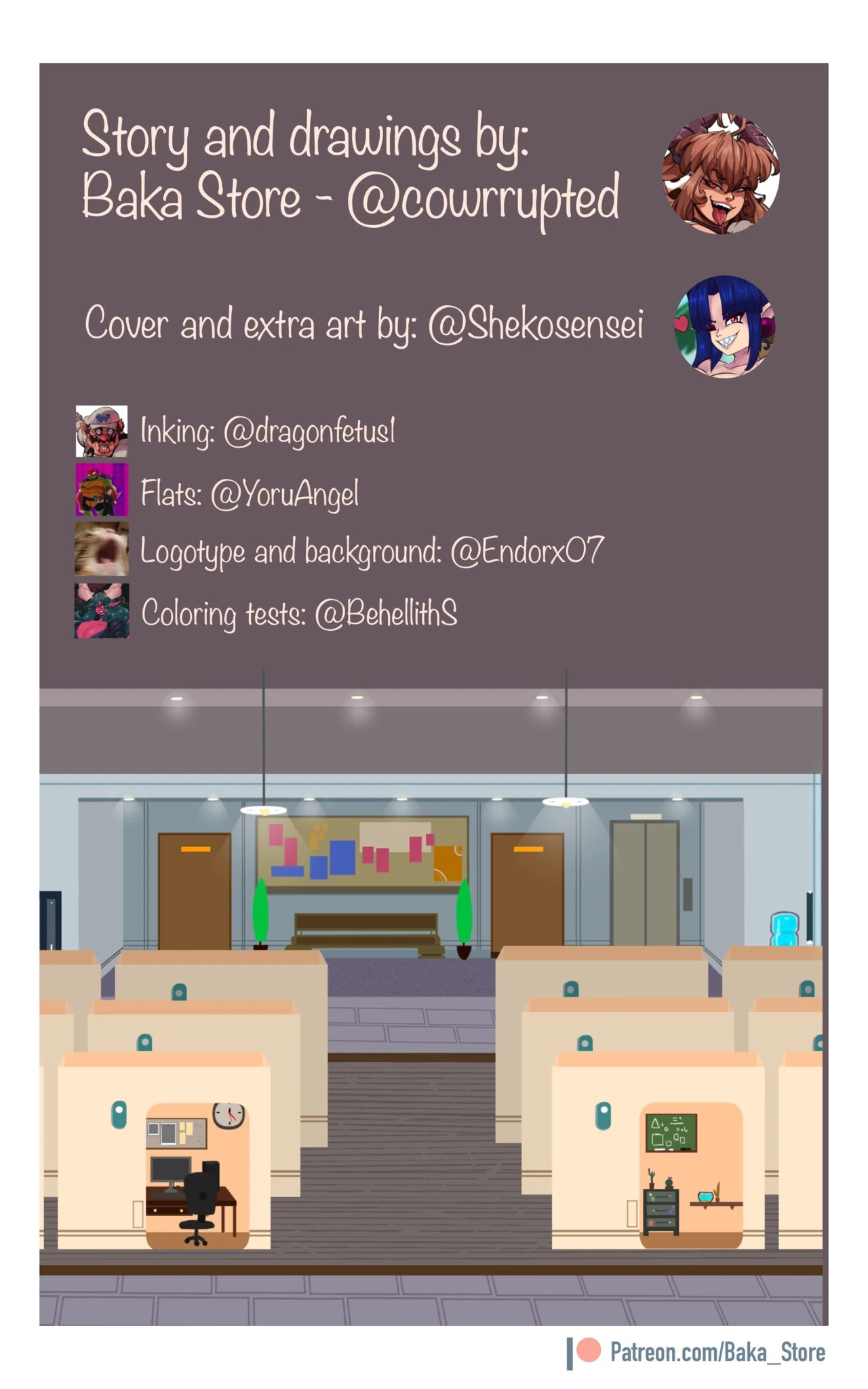 COWRRUPTED. Milky Business Partnership porn comic picture 2