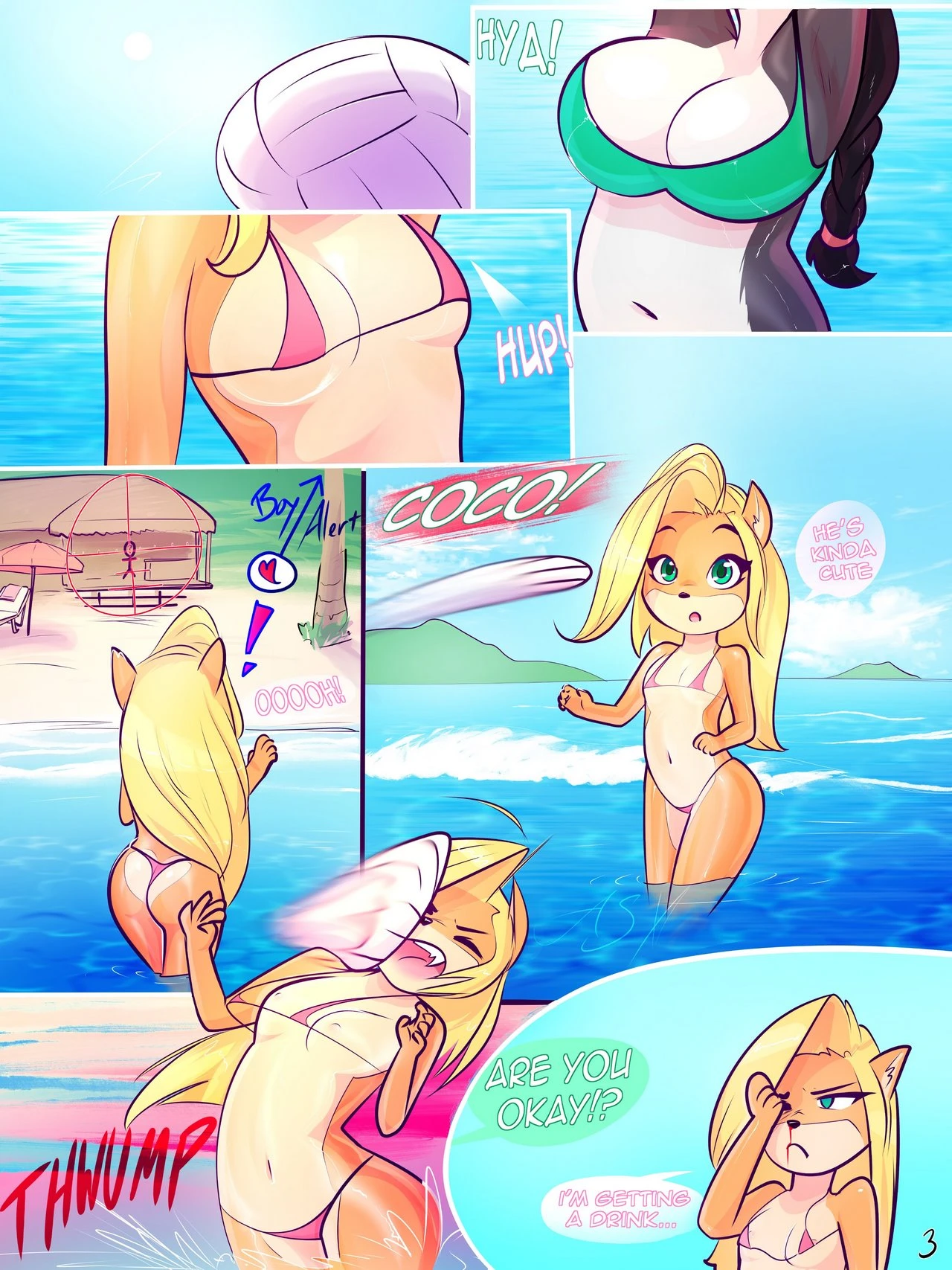 Crashed Resort porn comic picture 4