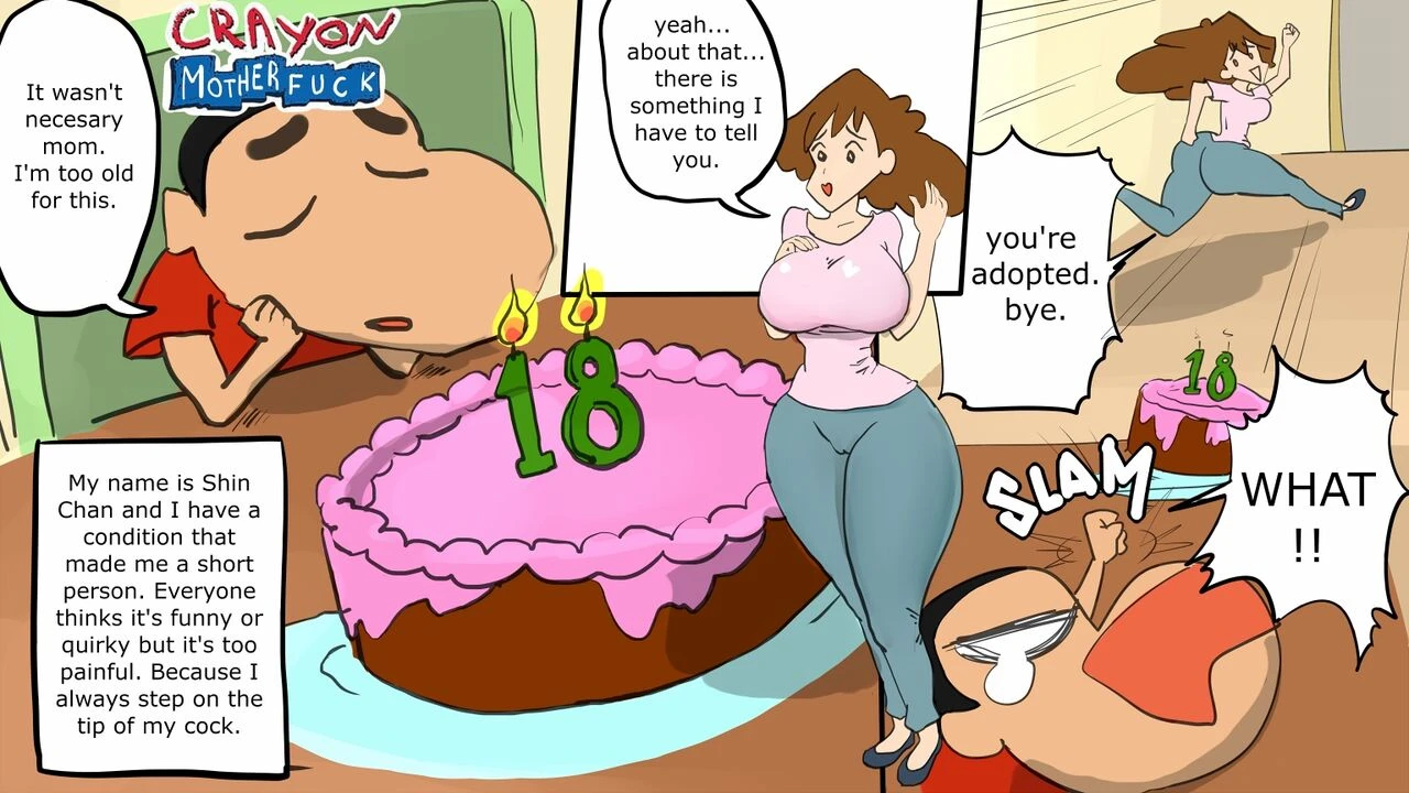 Crayon Mother Fuck porn comic picture 1