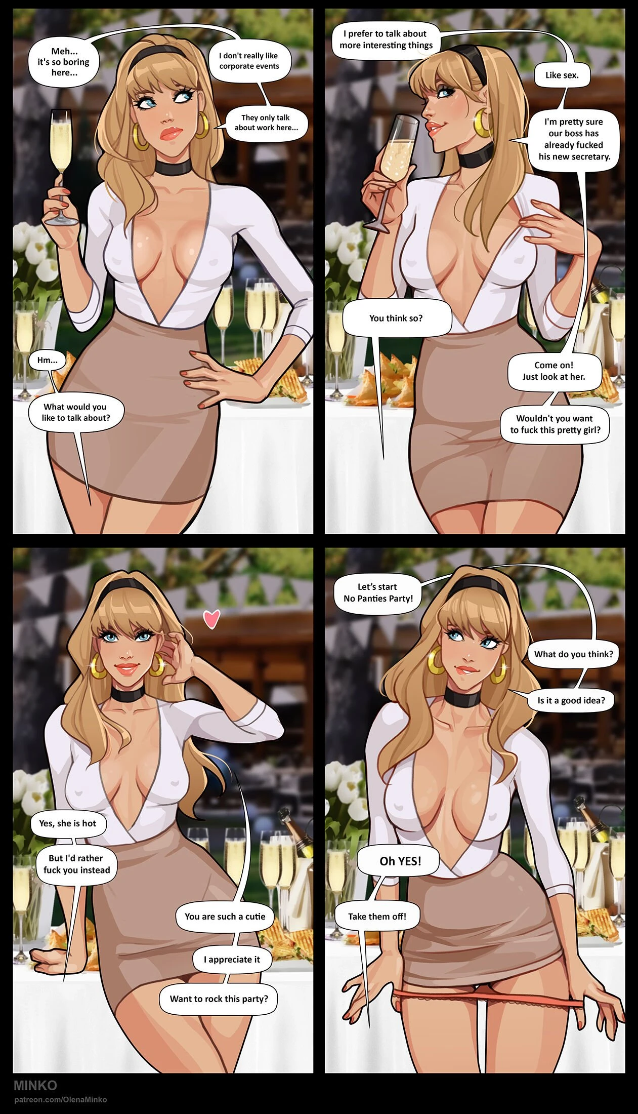 Crazy Corporate porn comic picture 7