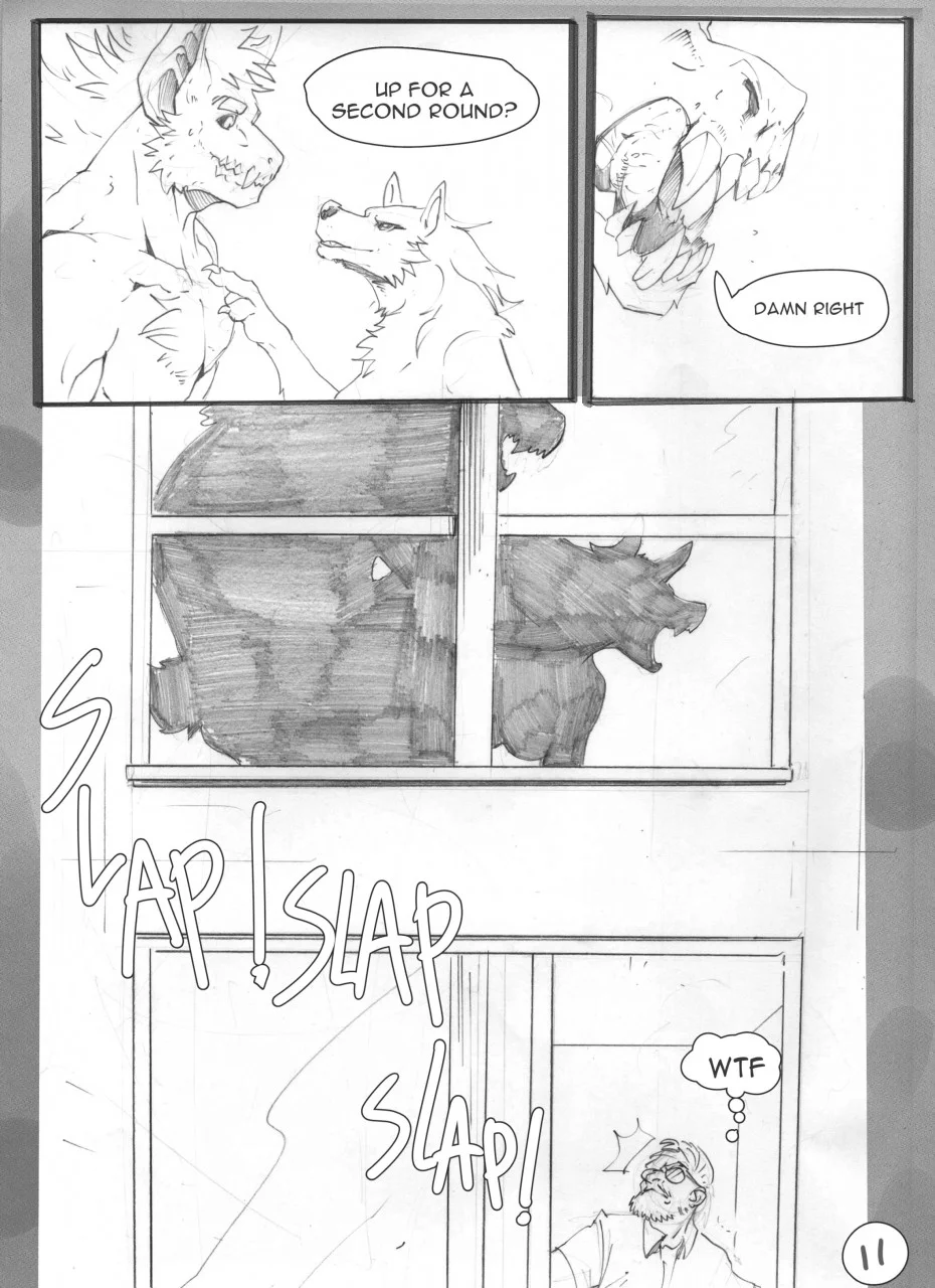 Creating a Werepyre porn comic picture 11