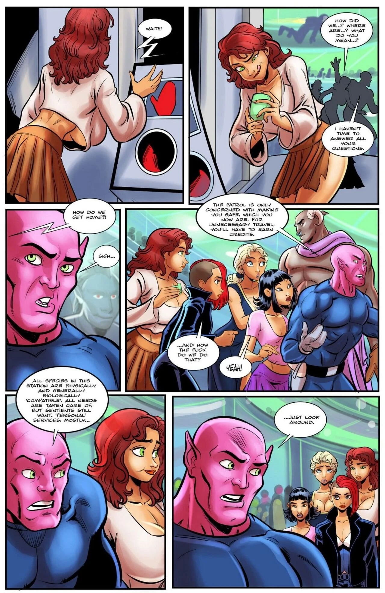 Credits to Humanity porn comic picture 10