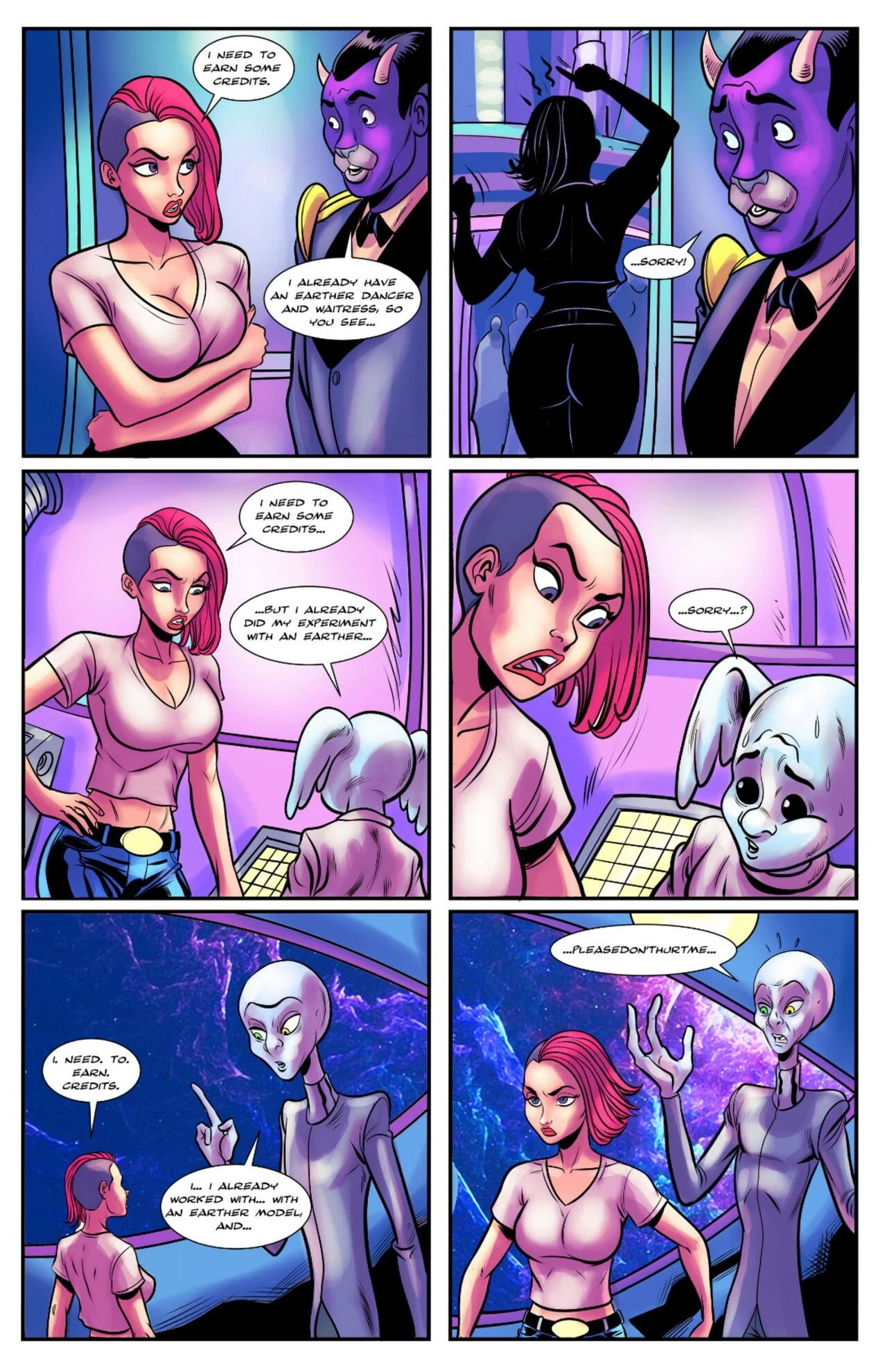 Credits to Humanity porn comic picture 42