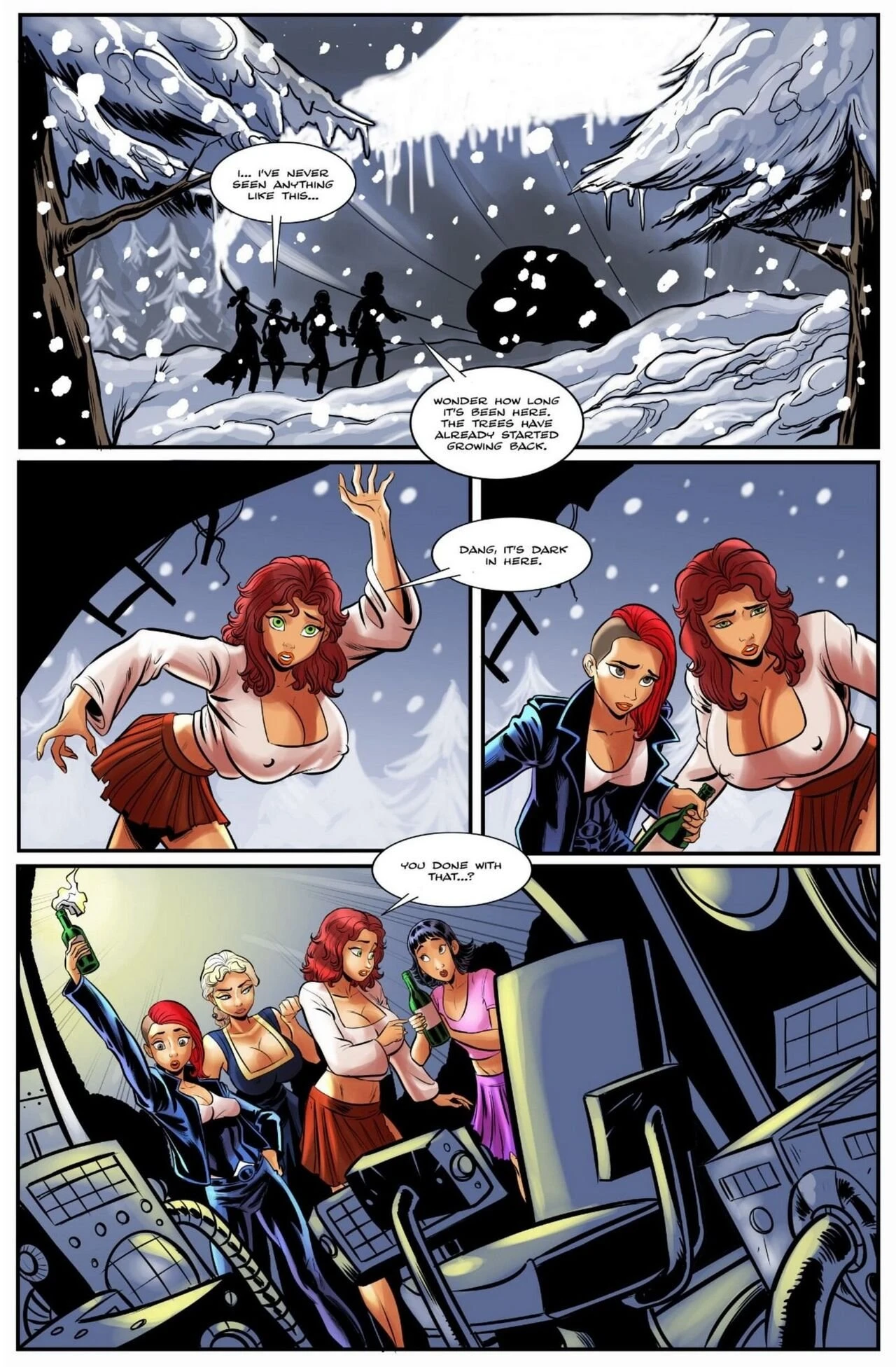 Credits to Humanity porn comic picture 6