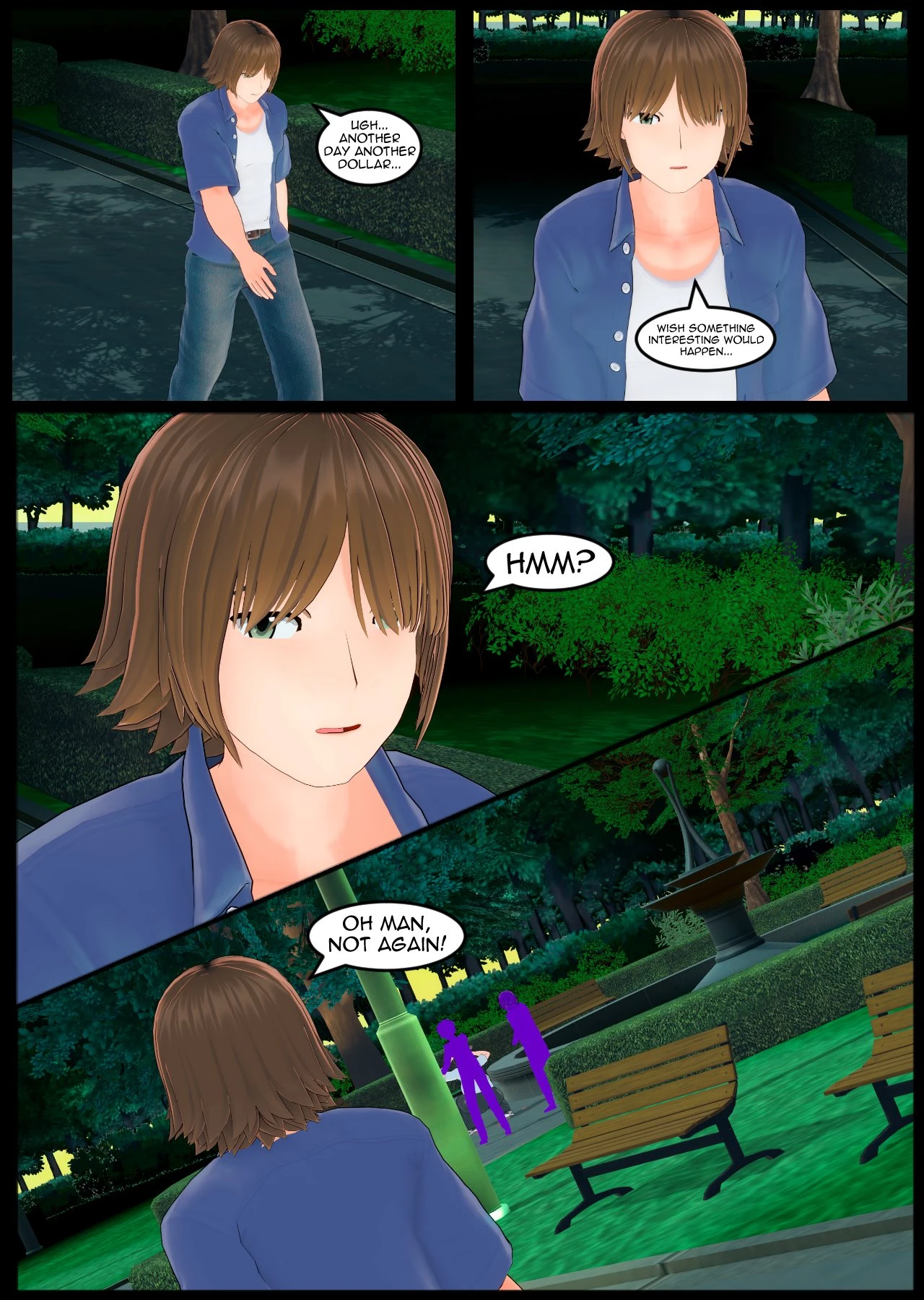 Creepy Fionna porn comic picture 2