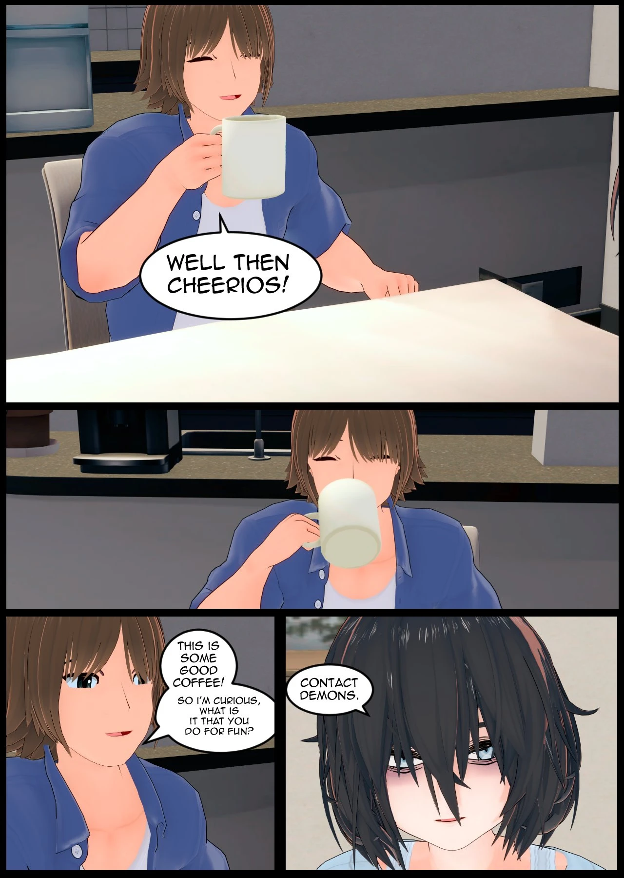 Creepy Fionna porn comic picture 7