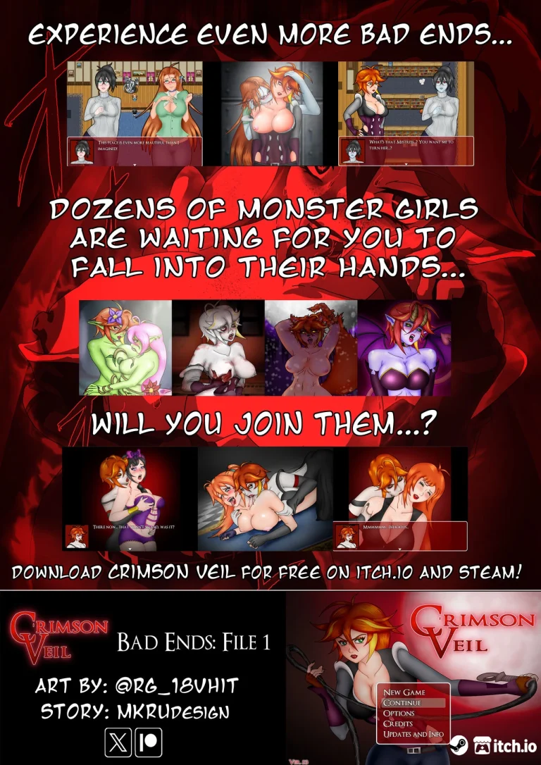 Crimson Veil Bad Ends: File 1 porn comic picture 10