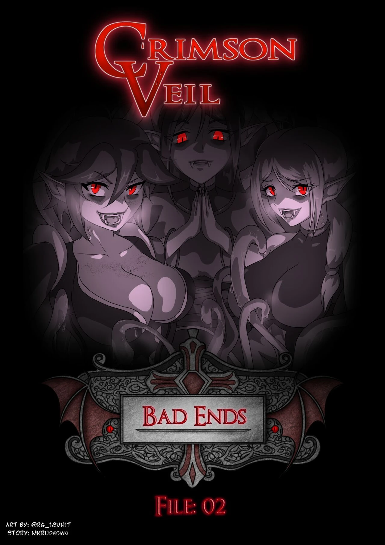Crimson Veil Bad Ends: File 2 porn comic picture 1