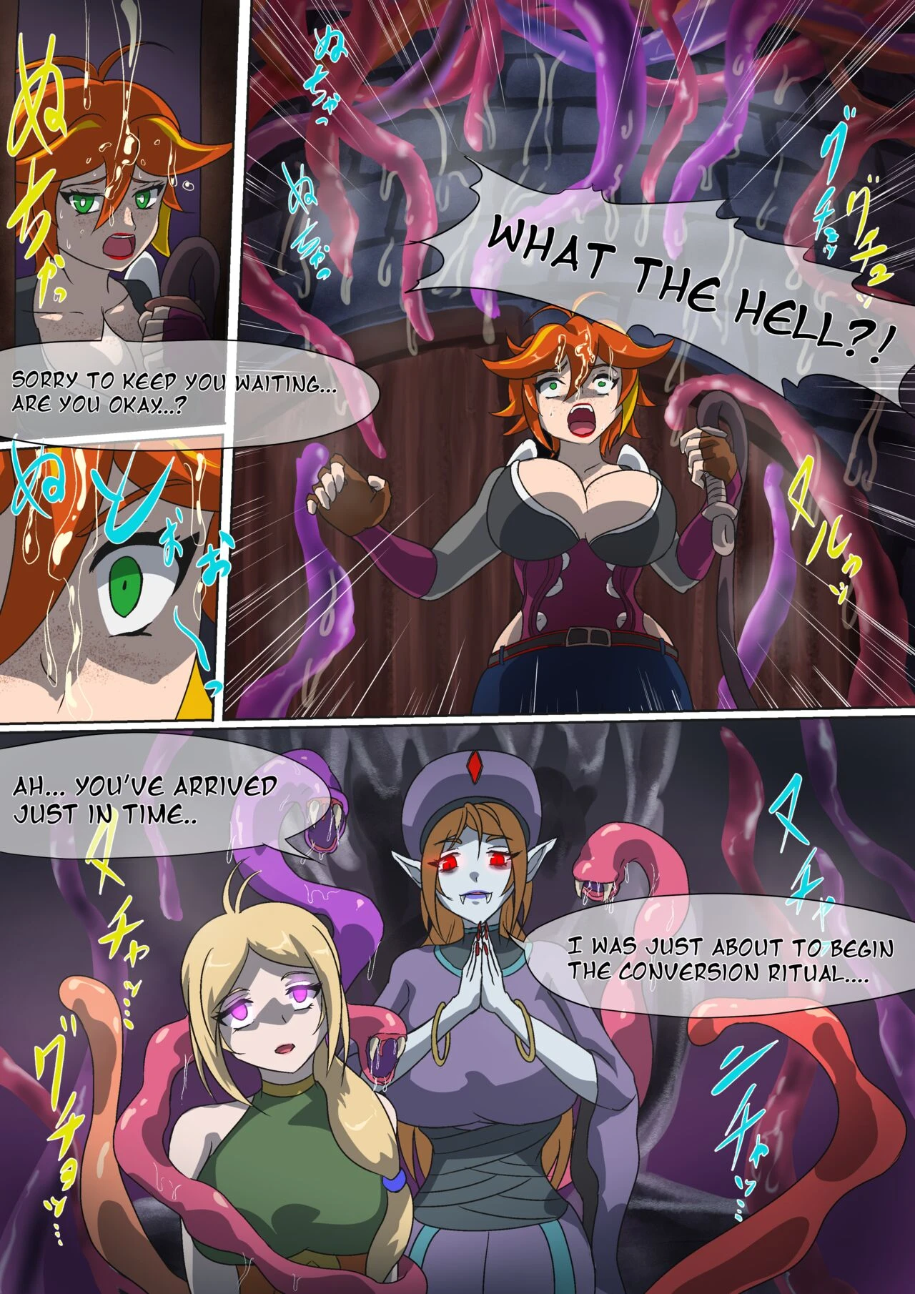 Crimson Veil Bad Ends: File 2 porn comic picture 3