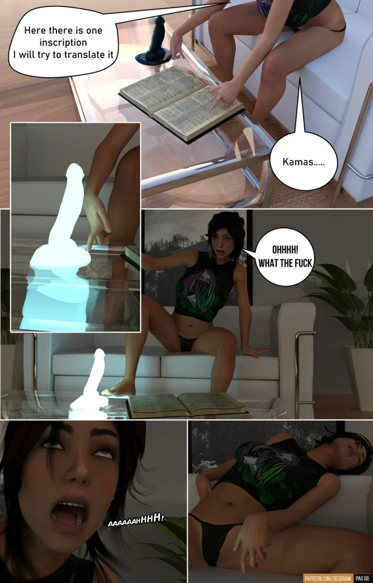 Croft Adventures – The Maharaja porn comic picture 7