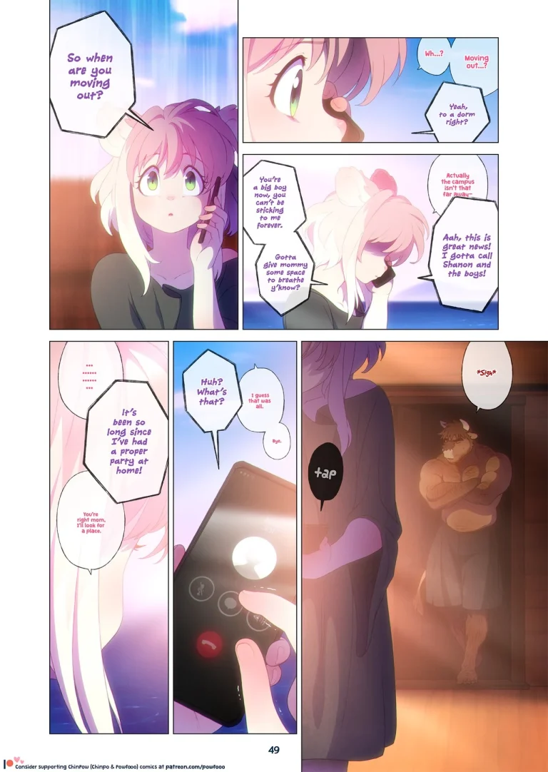 Cross Busted 2. Boss & Mio porn comic picture 49