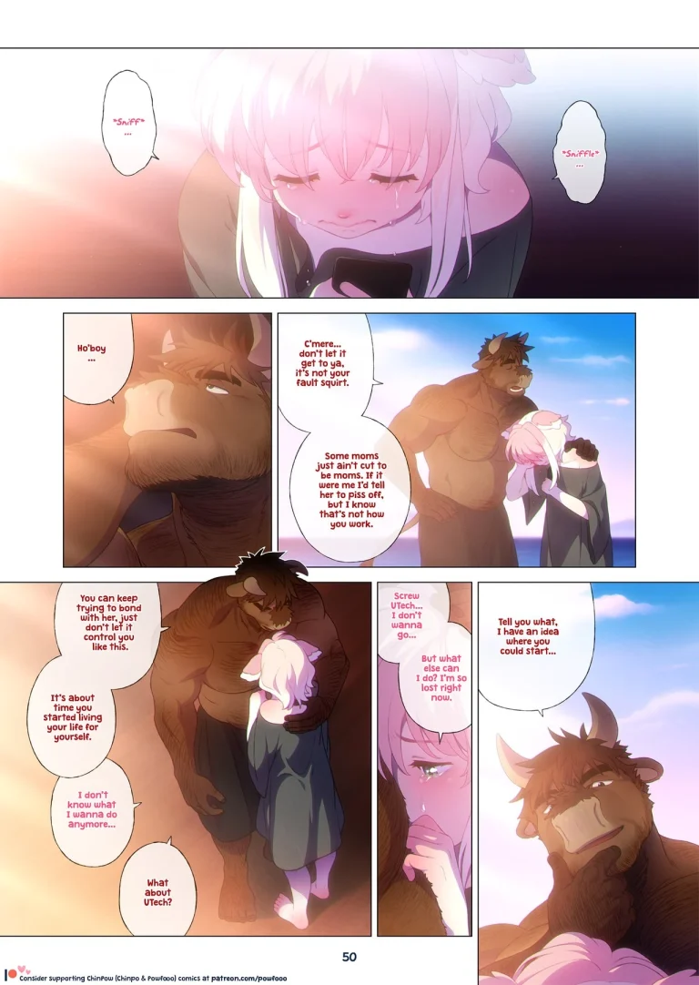 Cross Busted 2. Boss & Mio porn comic picture 50