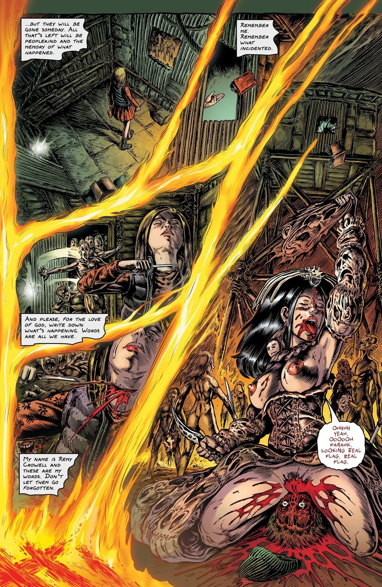 Crossed Plus One Hundred: Mimic porn comic picture 4