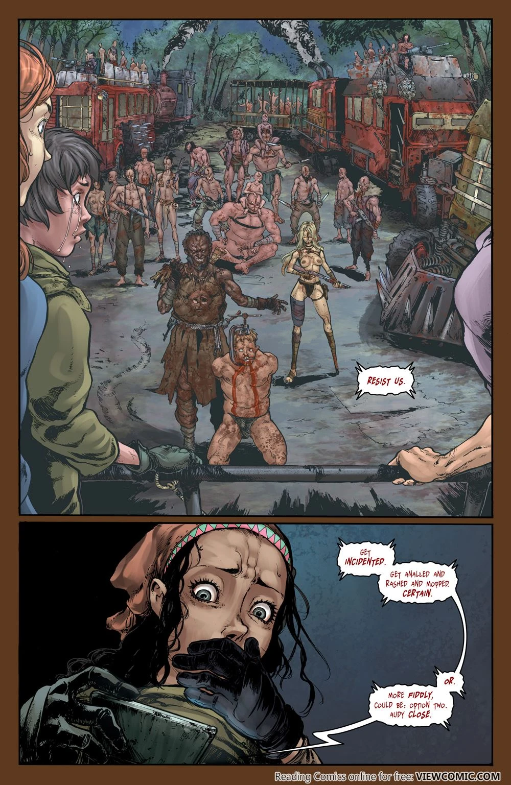 Crossed Plus One Hundred porn comic picture 18