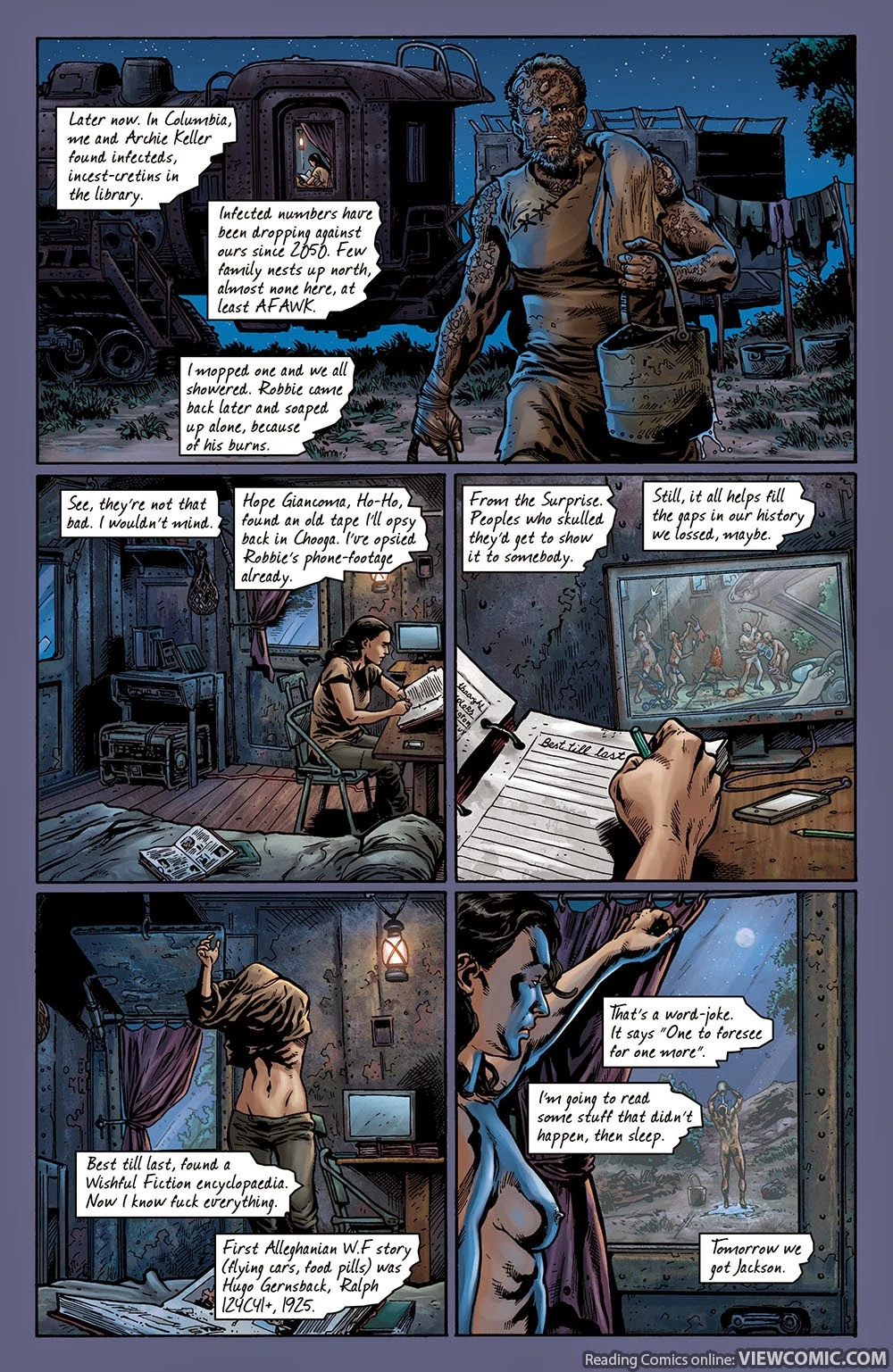 Crossed Plus One Hundred porn comic picture 2