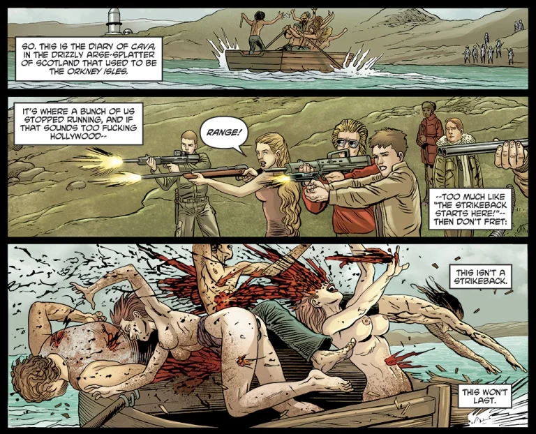 Crossed: Wish You Were Here v1 porn comic picture 5