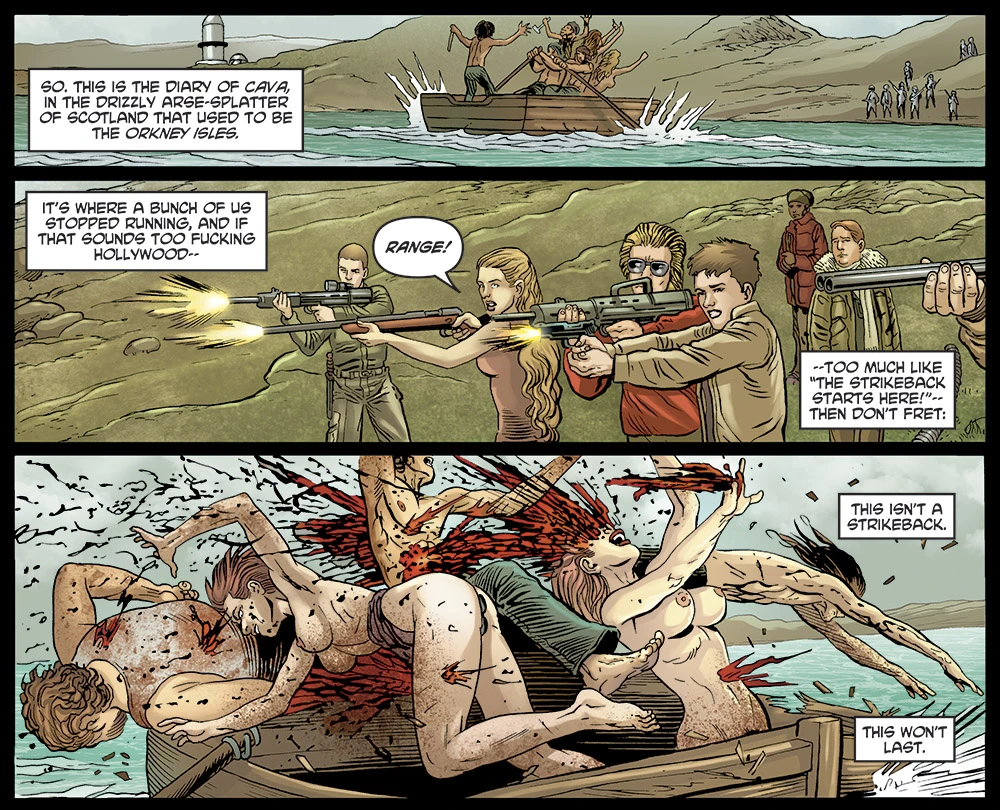 Crossed: Wish You Were Here v1 porn comic picture 5