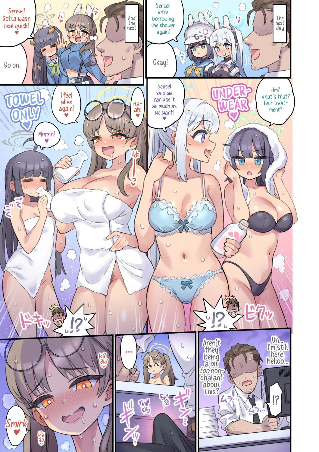 Crossing the Line With My Students - RABBIT Squad Edition | Seito to Issen Koechau Hon RABBIT Shoutai Hen porn comic picture 4