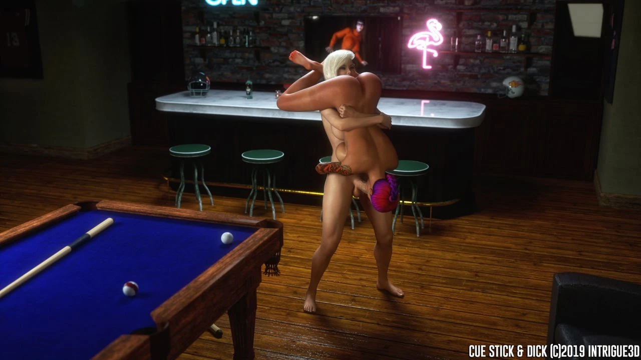Cue Stick & Dick porn comic picture 12