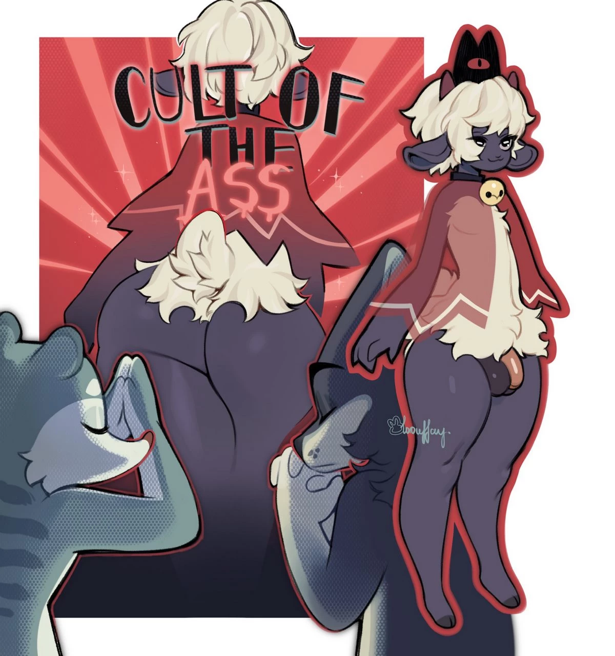 Cult of the ass porn comic picture 1