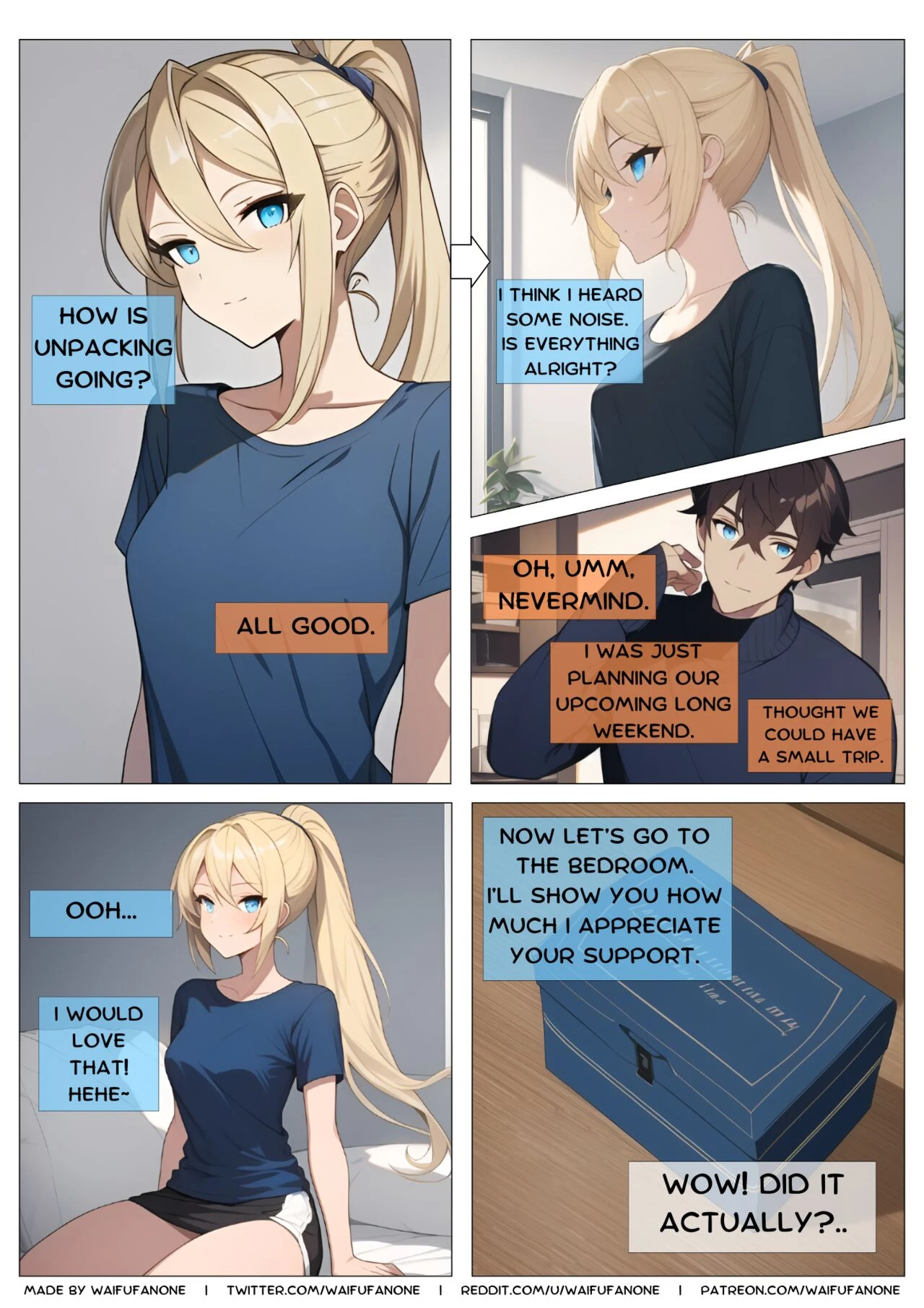 Cum Up With a Wish Part 1 porn comic picture 11