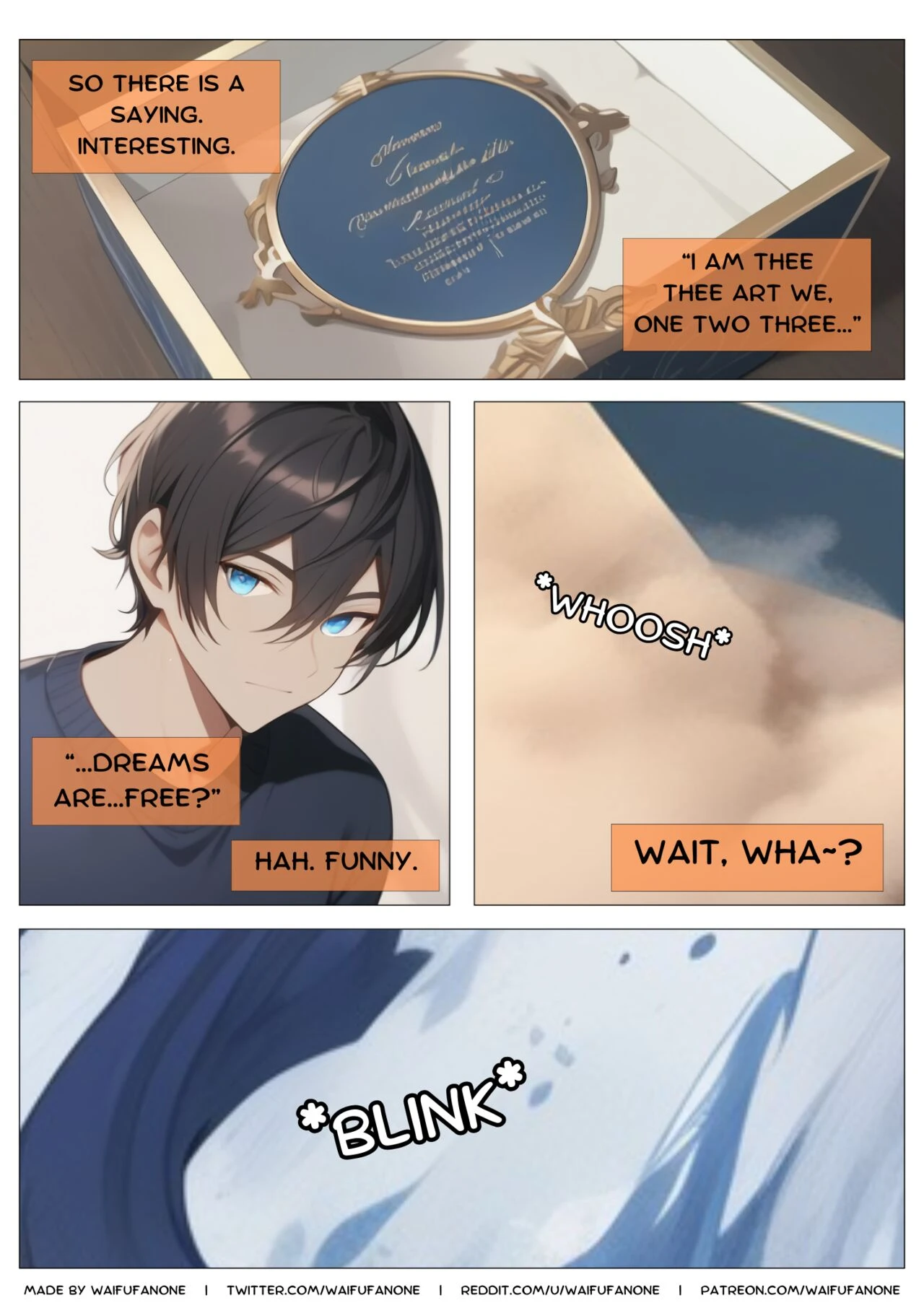 Cum Up With a Wish Part 1 porn comic picture 6