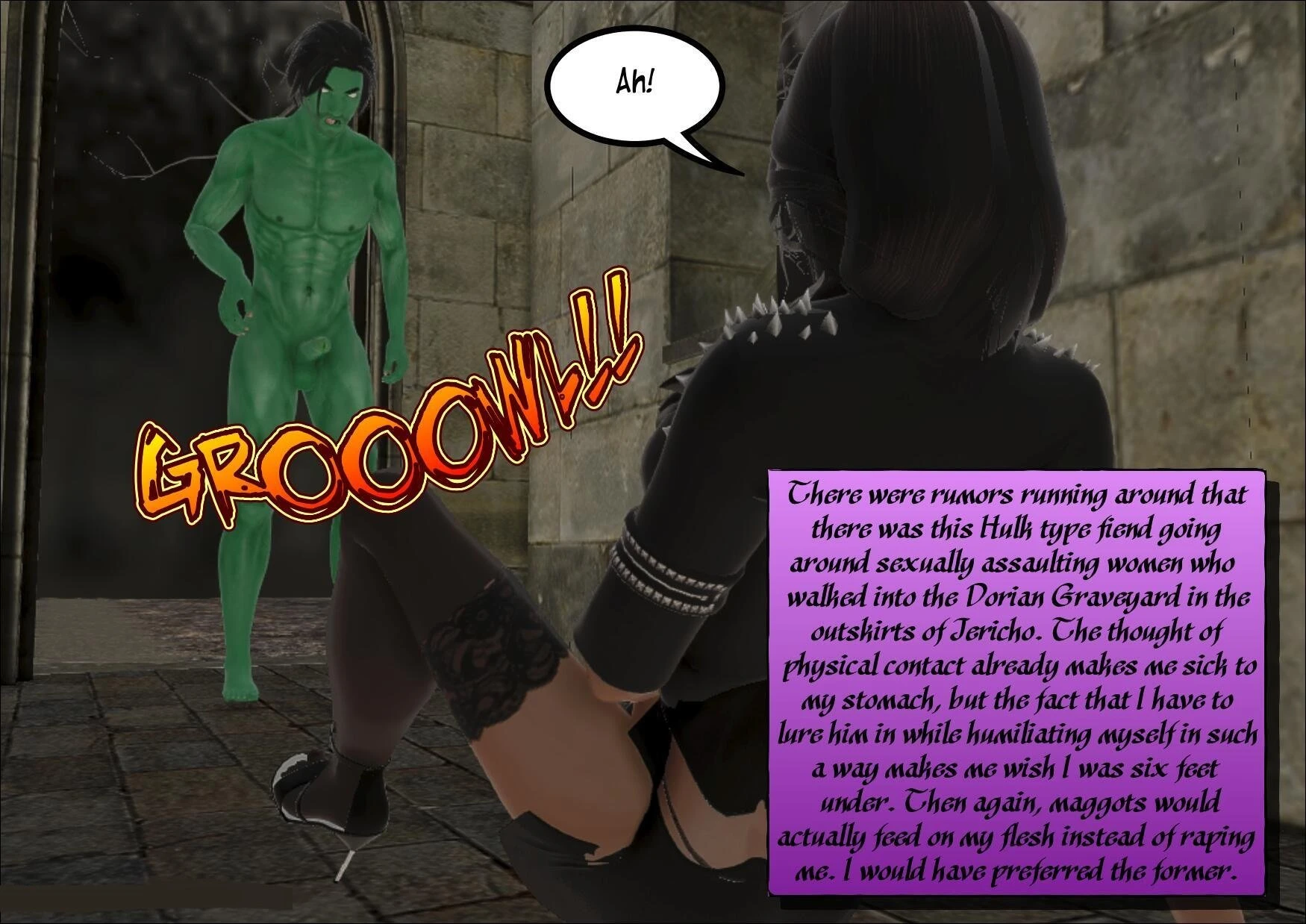 Cunt full of woe porn comic picture 4