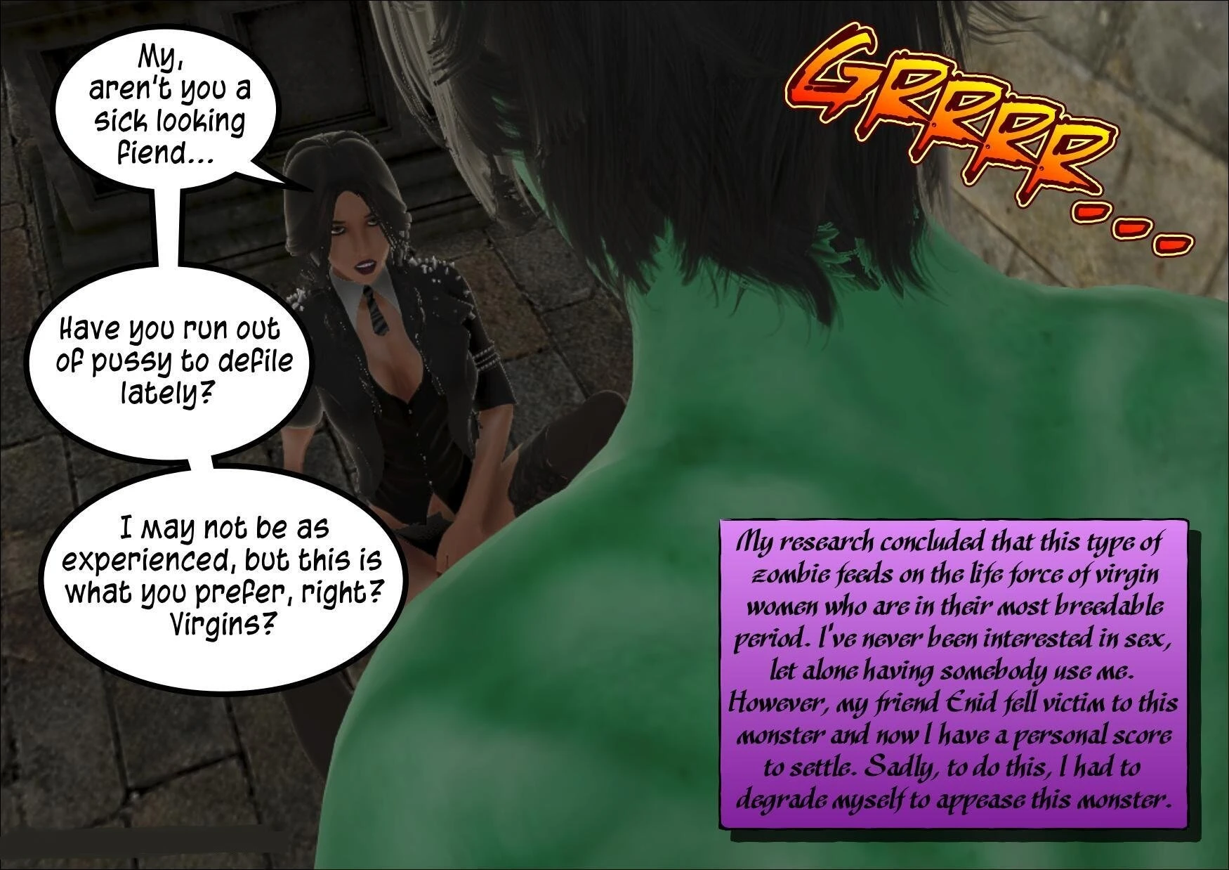 Cunt full of woe porn comic picture 5