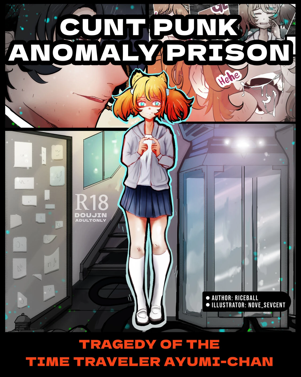 Cunt Punk Anomaly Prison Tragedy Of The Time Traveler Ayumi Chan porn comic picture 2